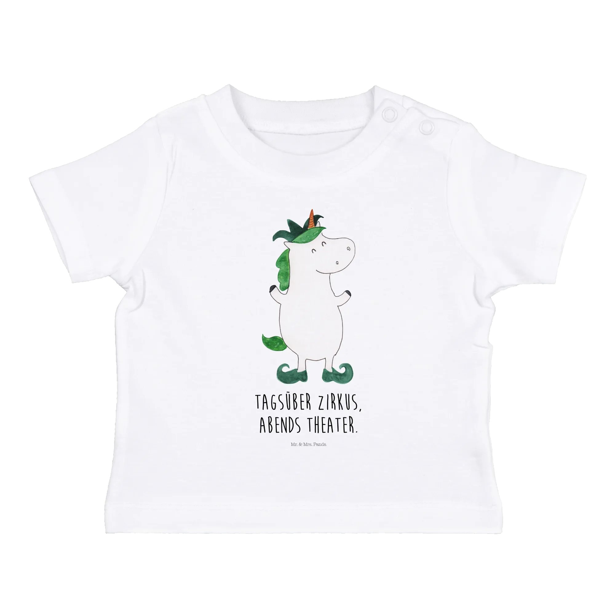 Organic Baby Shirt Einhorn Joker