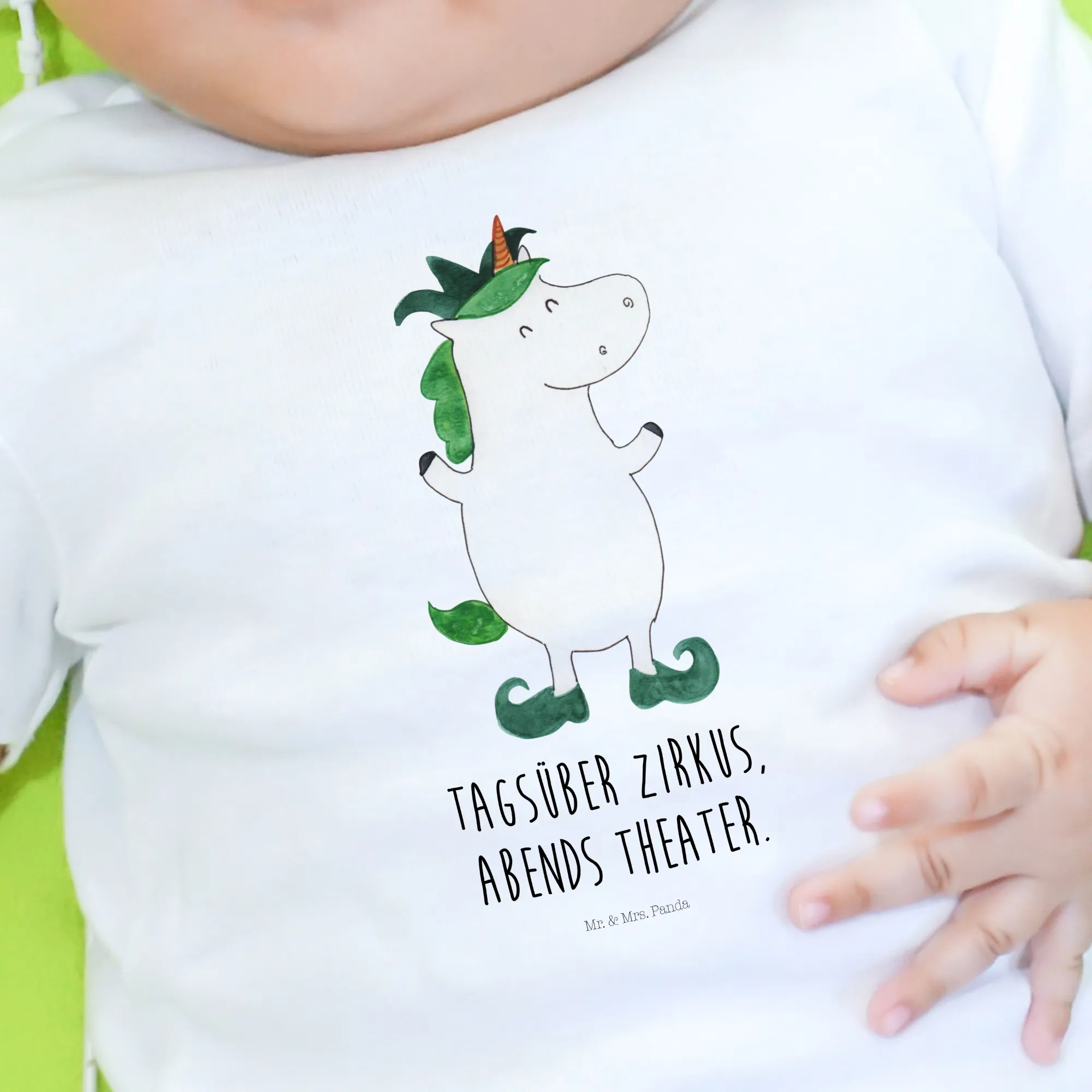 Organic Baby Shirt Einhorn Joker