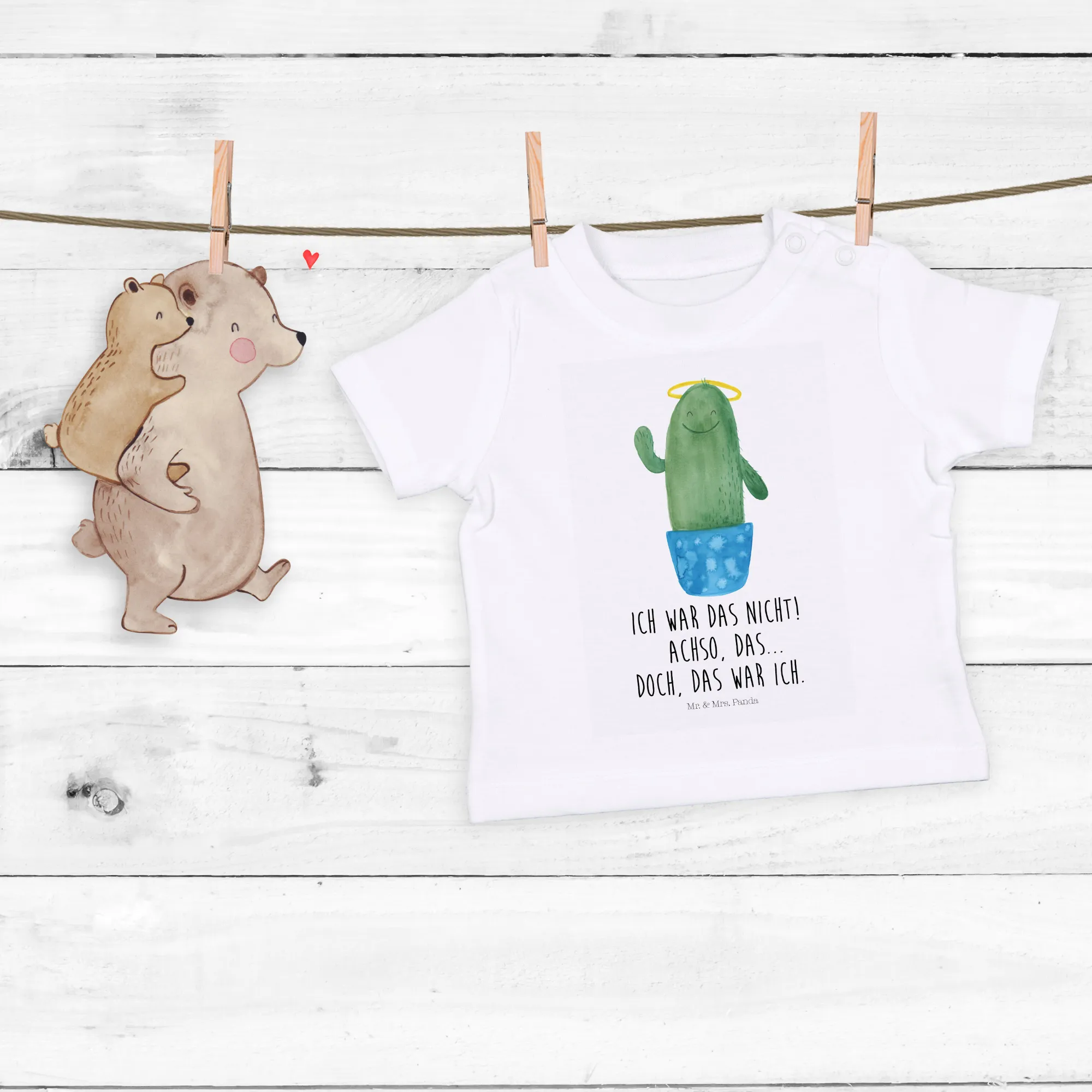 Organic Baby Shirt Kaktus Heilig