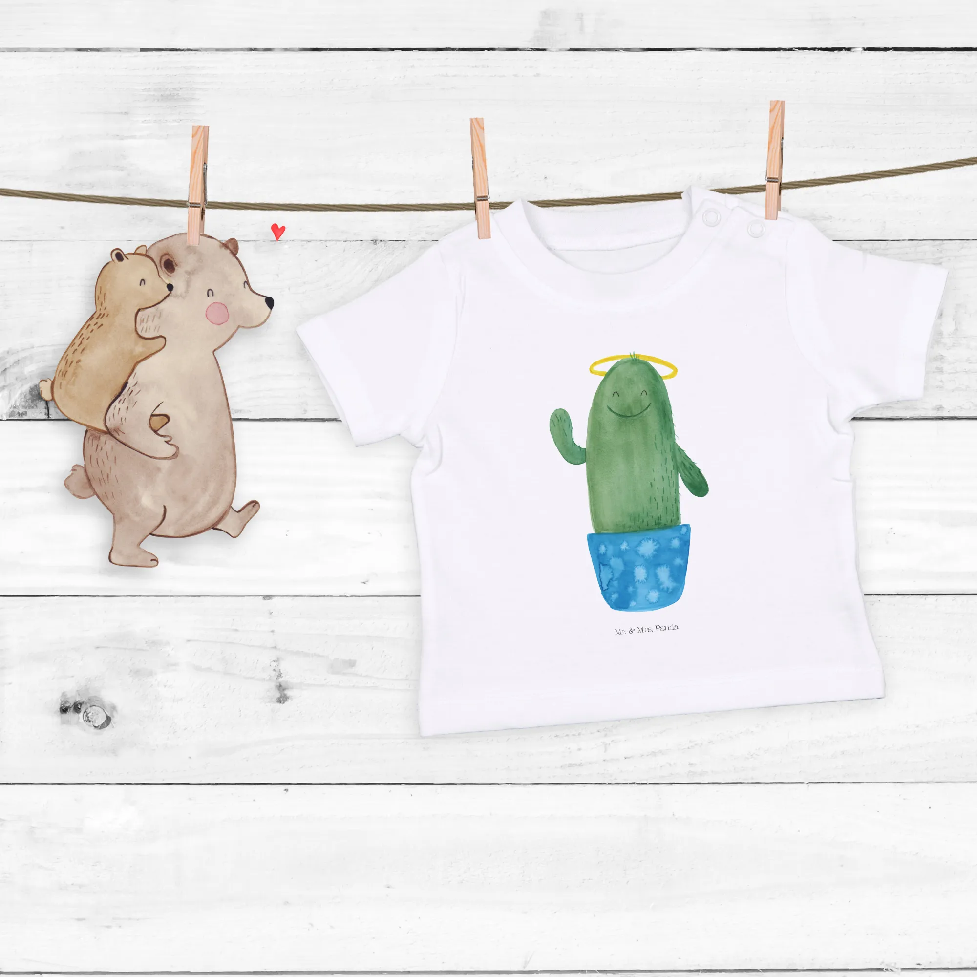 Organic Baby Shirt Kaktus Heilig