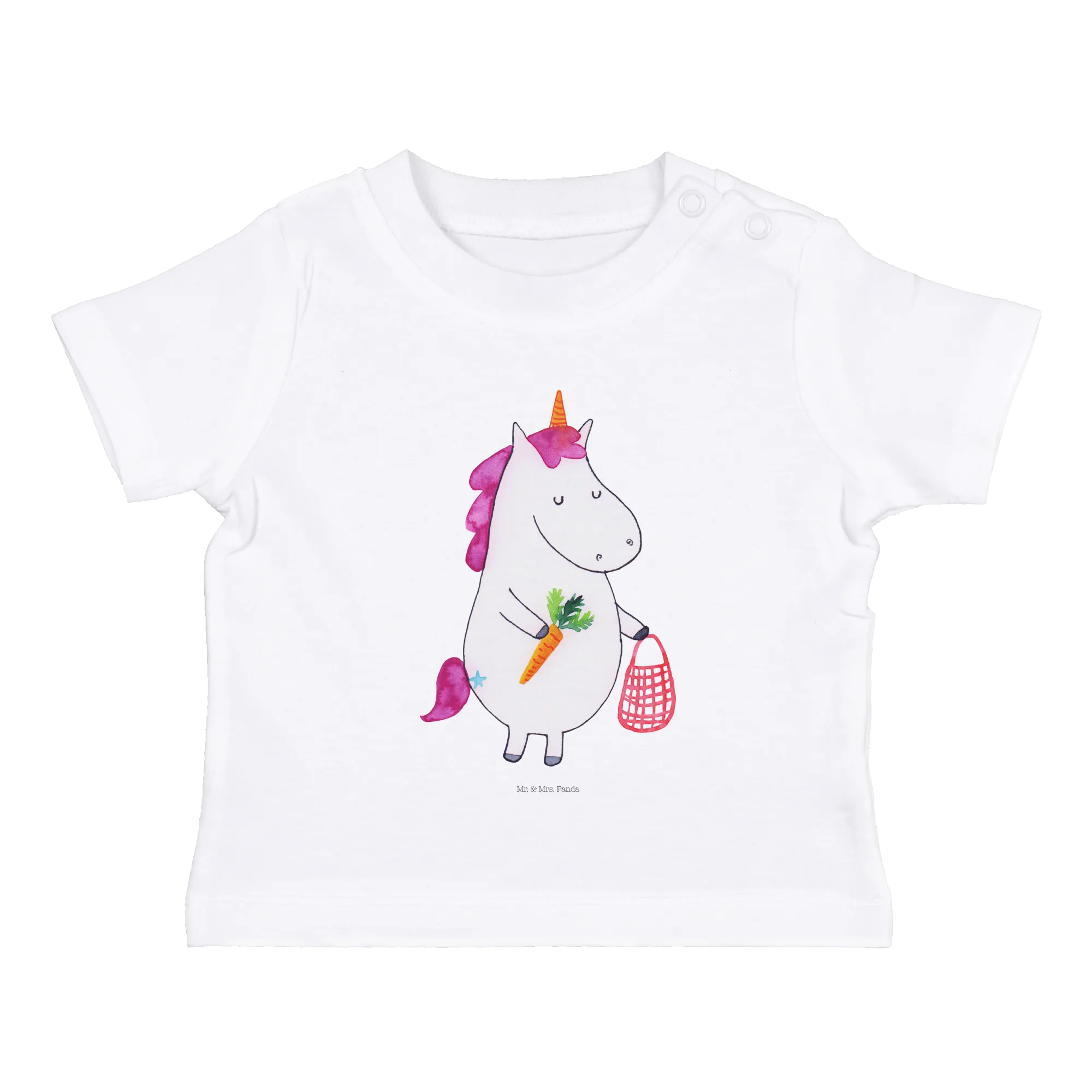 Organic Baby Shirt Einhorn Gemüse