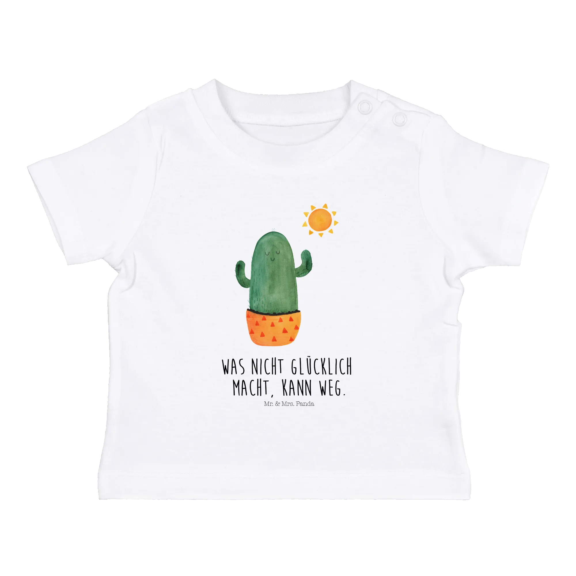 Organic Baby Shirt Kaktus Sonne