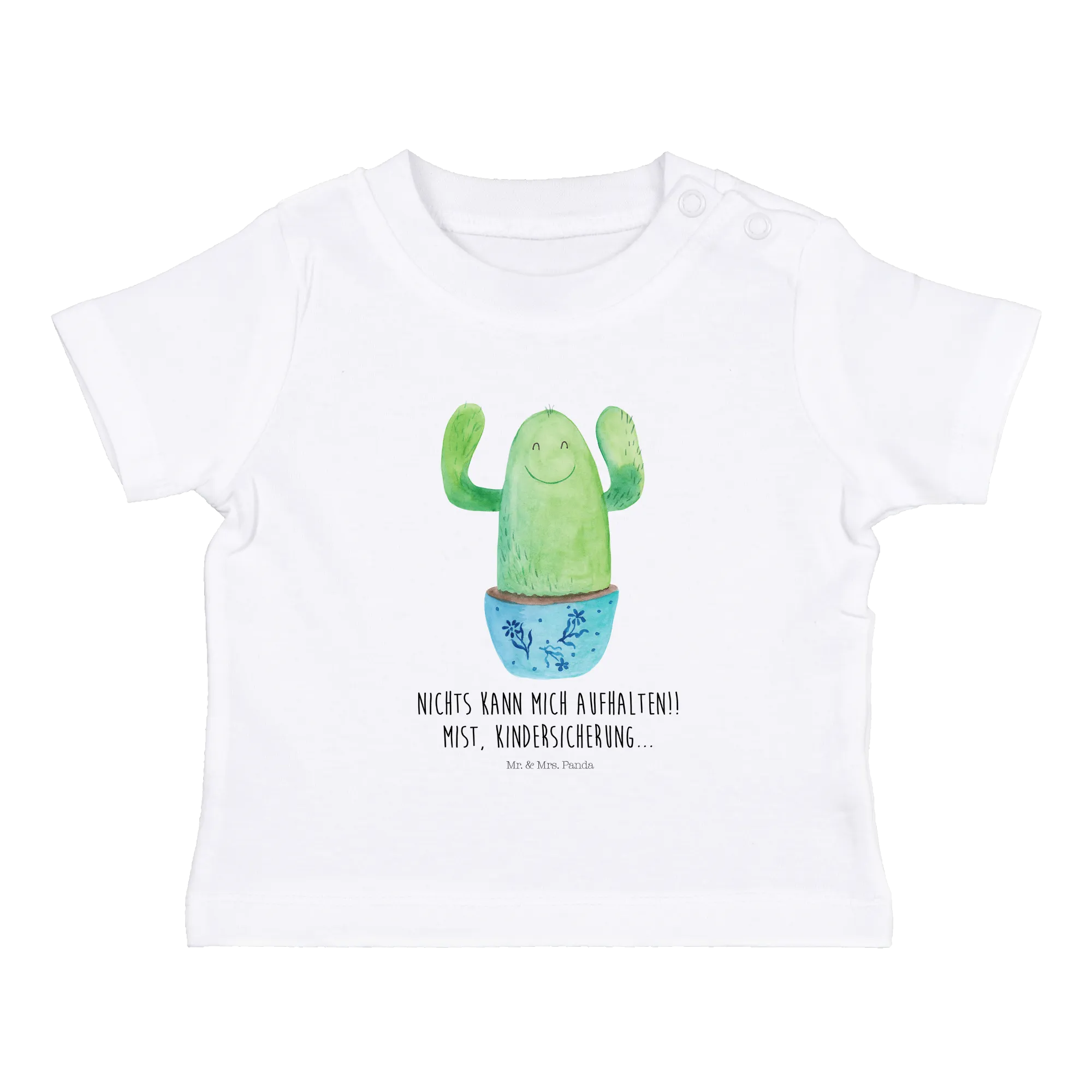 Organic Baby Shirt Kaktus Happy