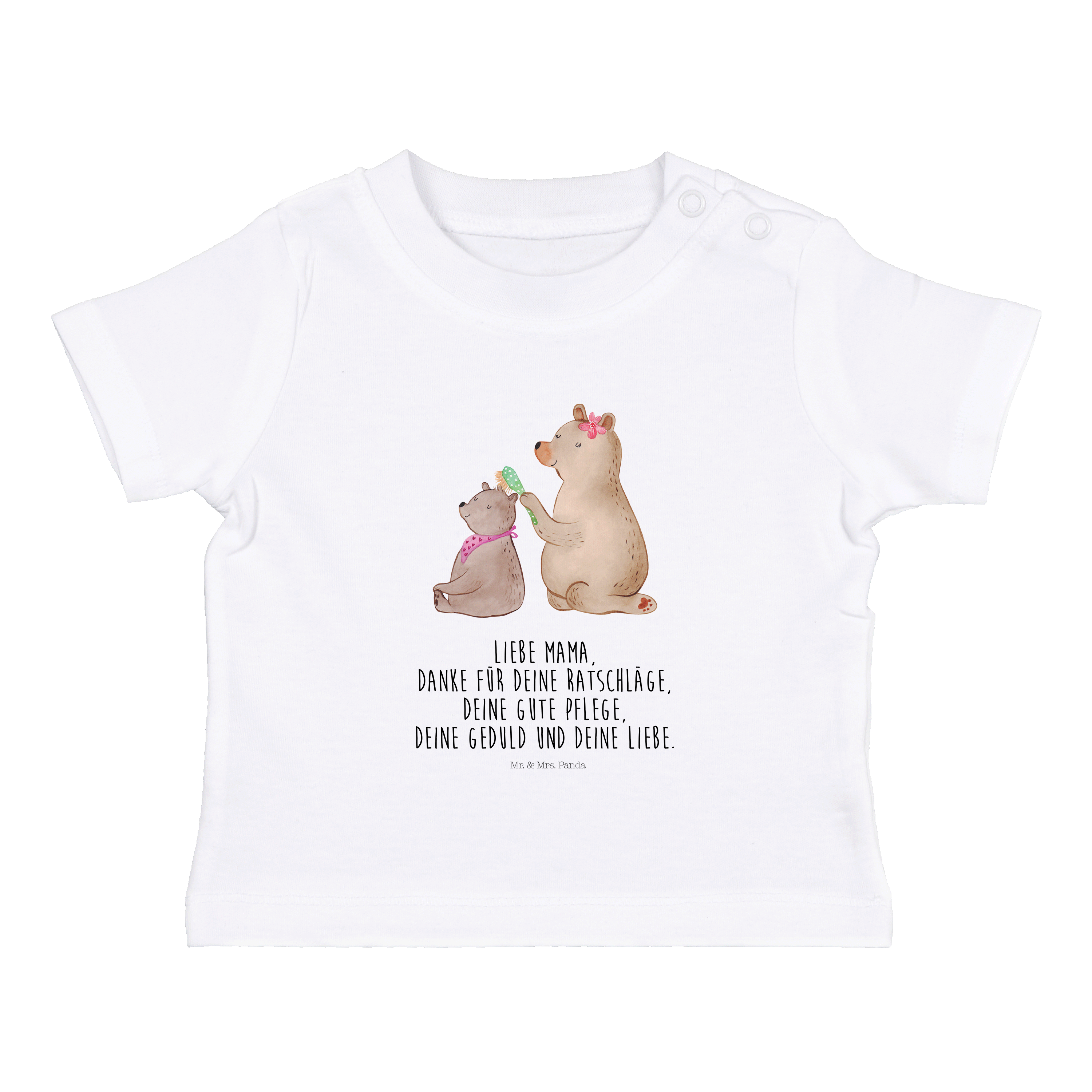 Organic Baby Shirt Bär Kind