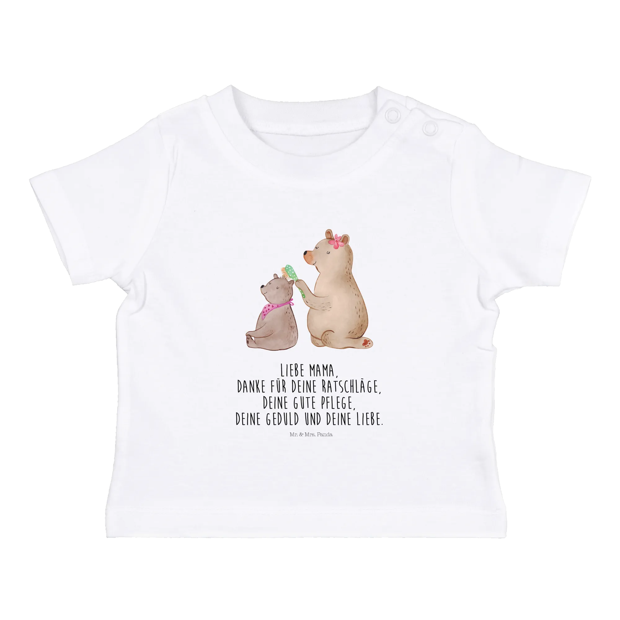 Organic Baby Shirt Bär Kind