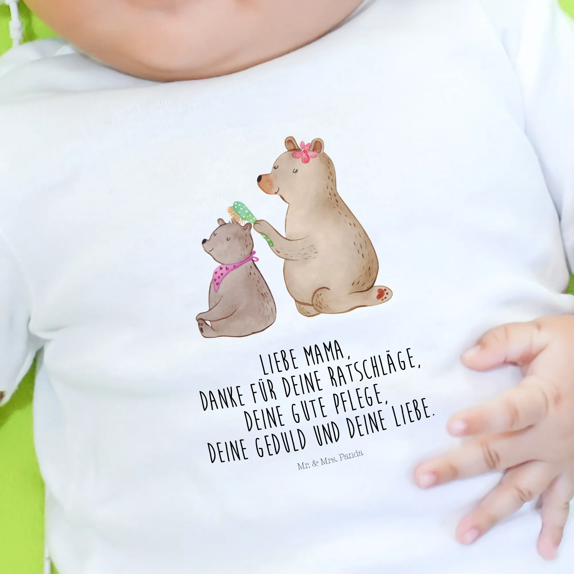 Organic Baby Shirt Bär Kind