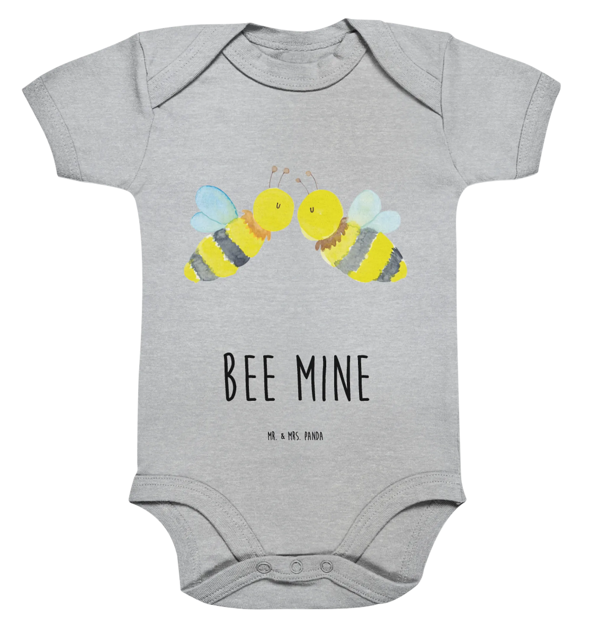 Organic Baby Body Biene Liebe