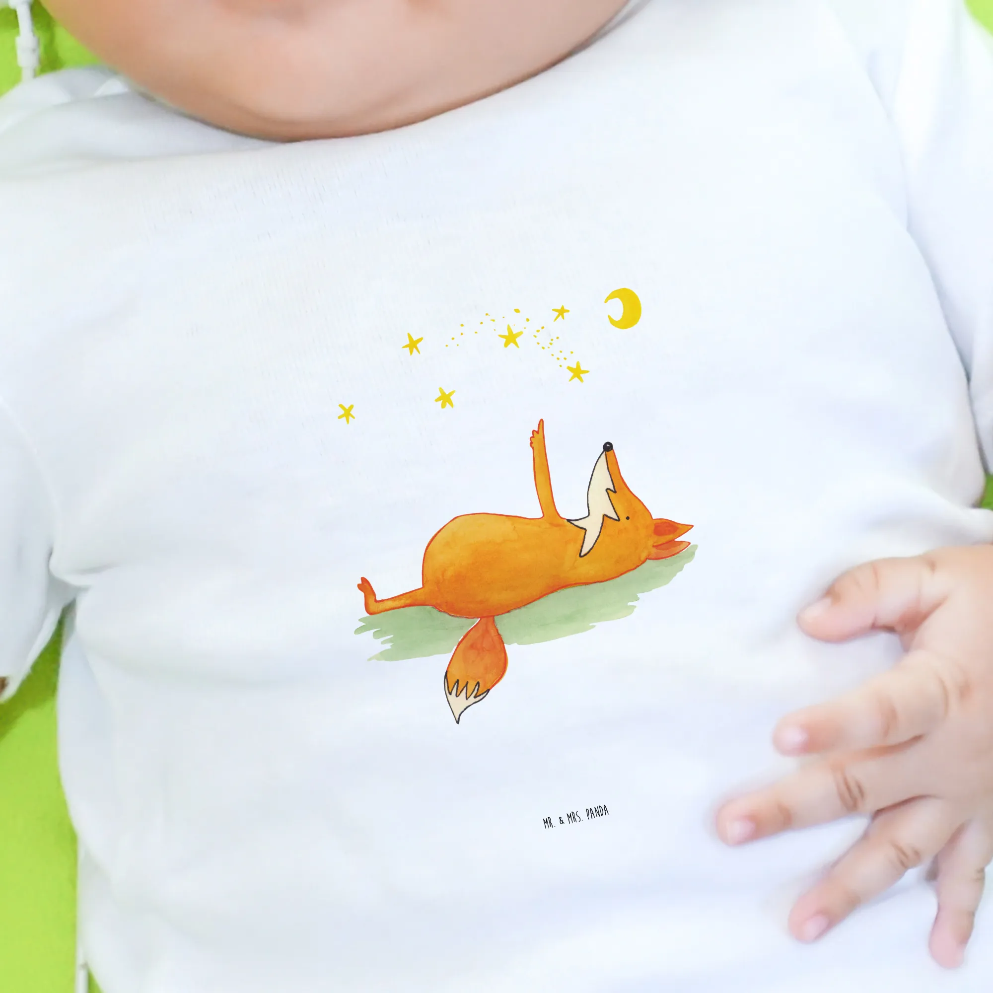 Organic Baby Shirt Fuchs Sterne