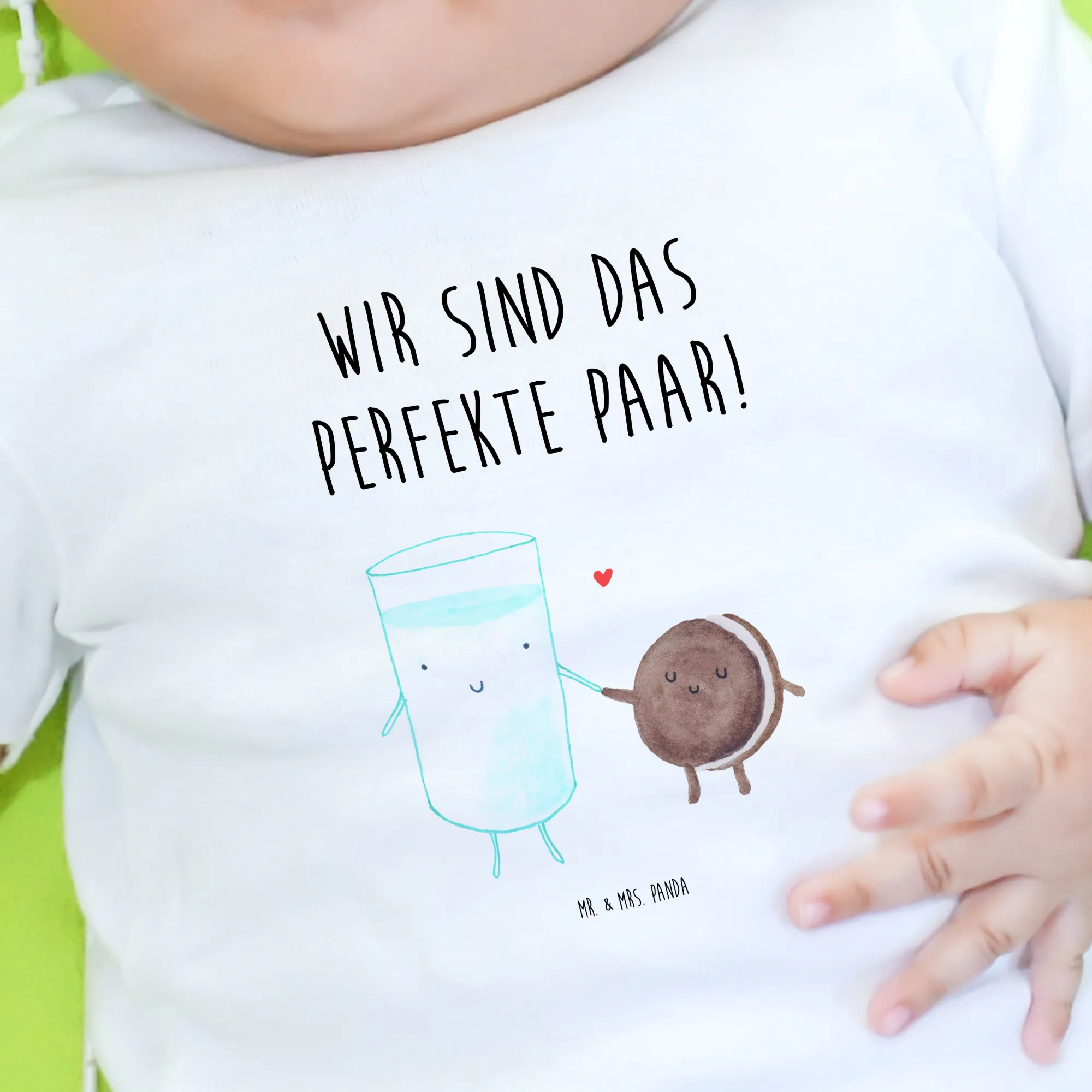 Organic Baby Shirt Milch Keks