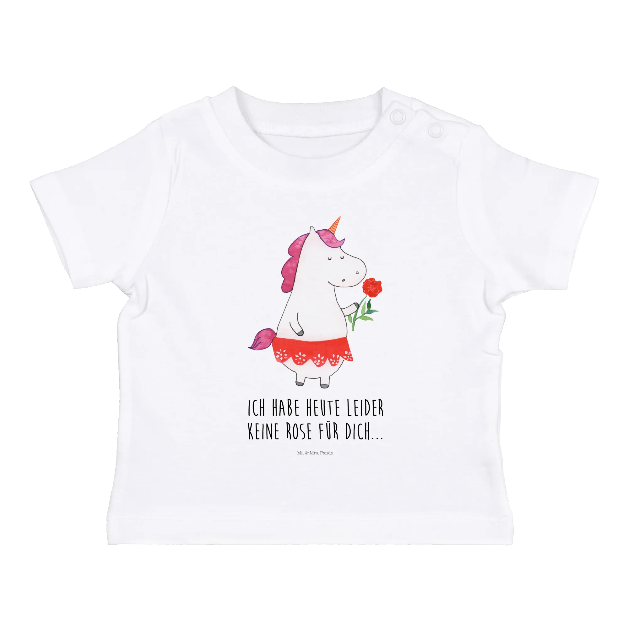 Organic Baby Shirt Einhorn Dame