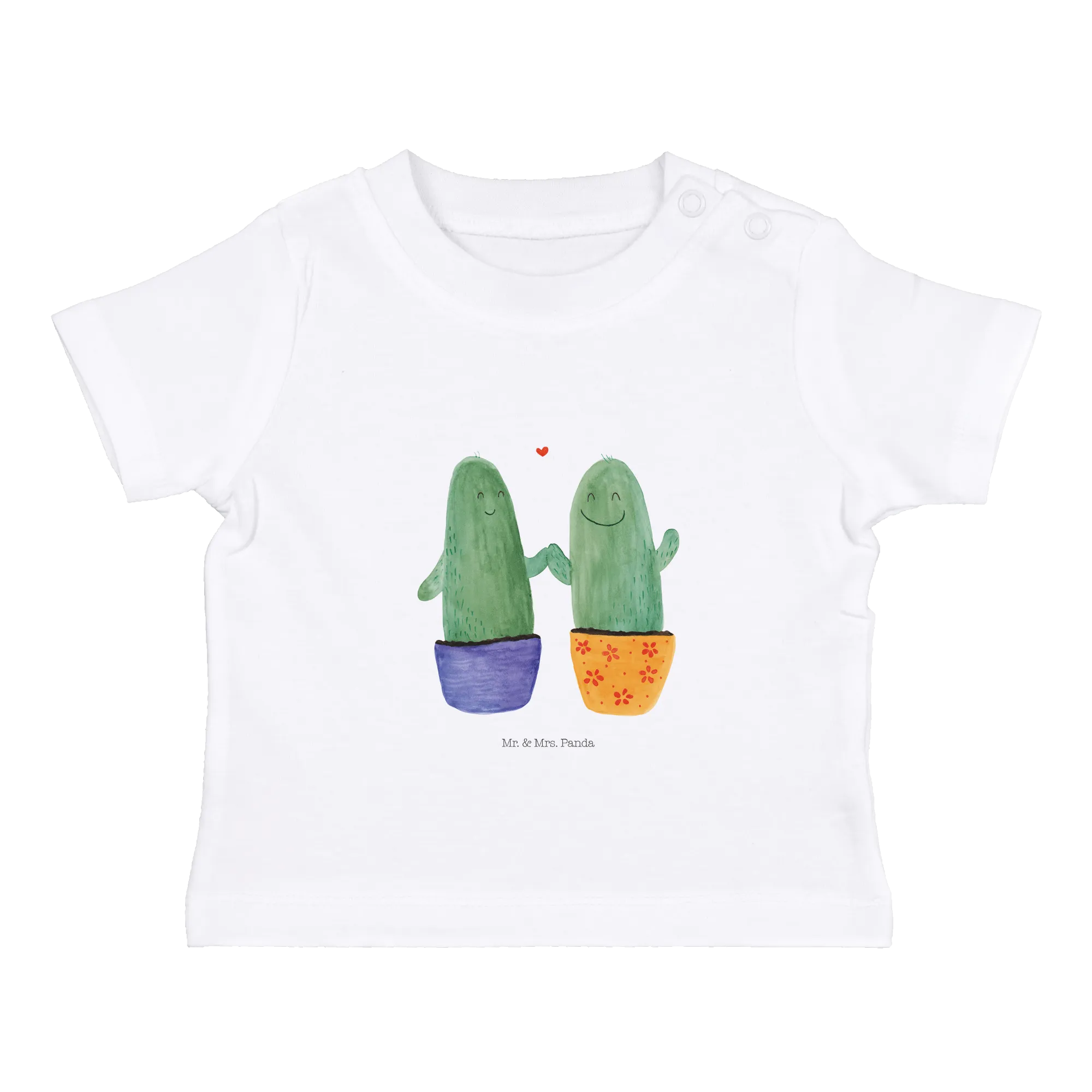 Organic Baby Shirt Kaktus Liebe