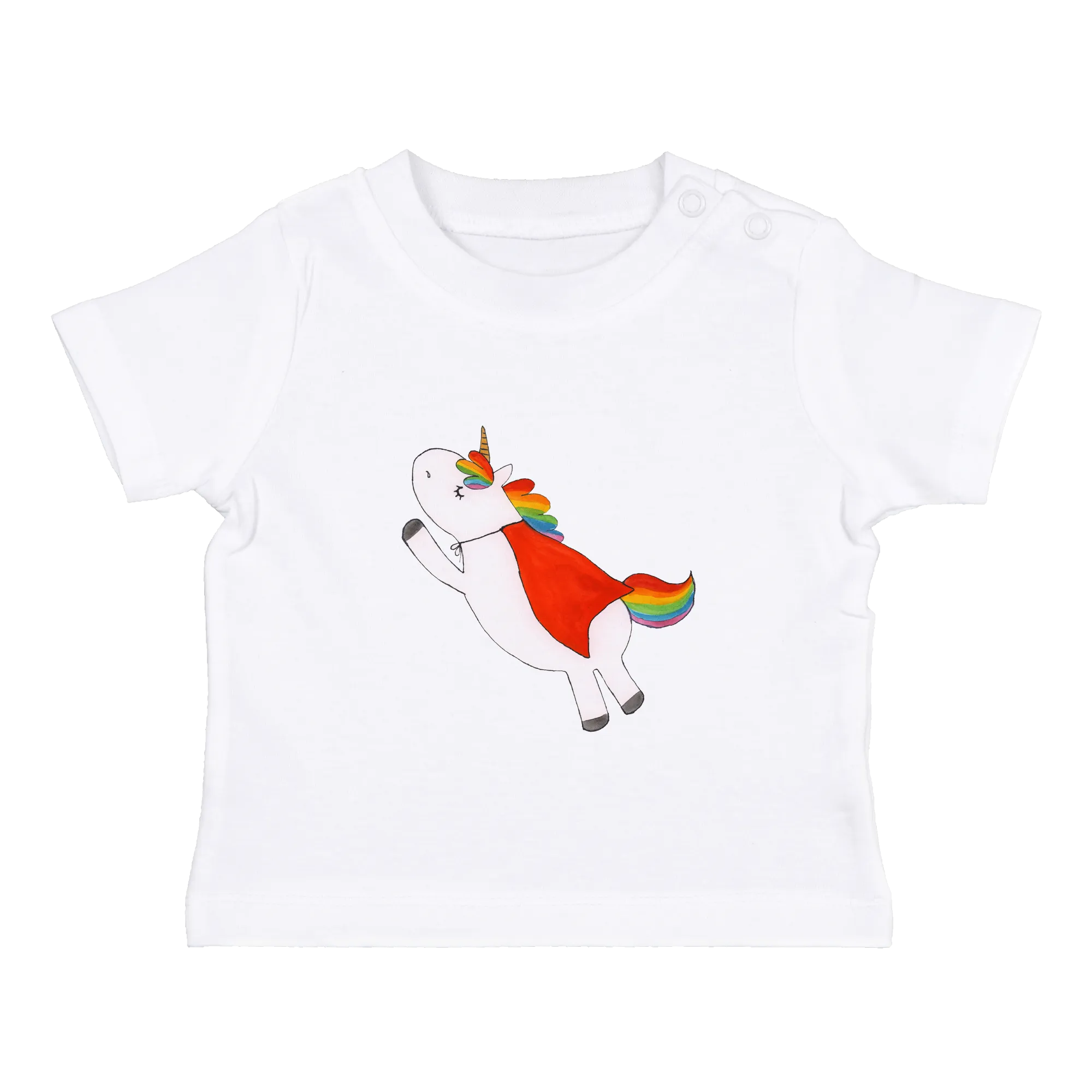 Organic Baby Shirt Einhorn Super