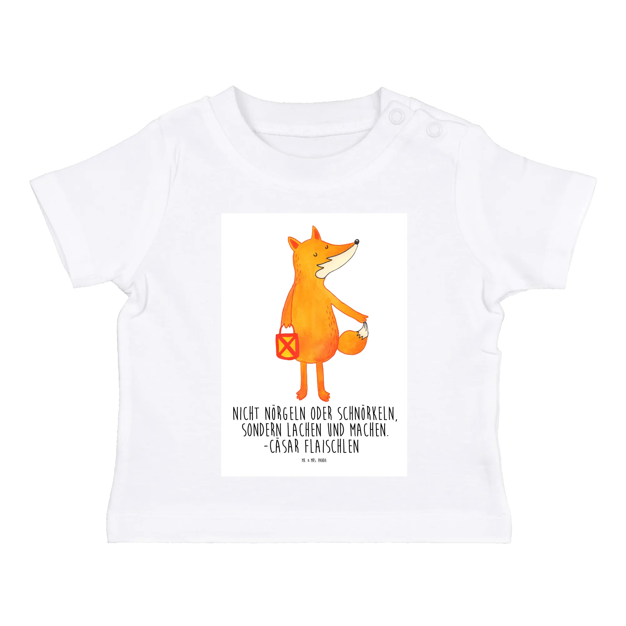 Organic Baby Shirt Fuchs Laterne