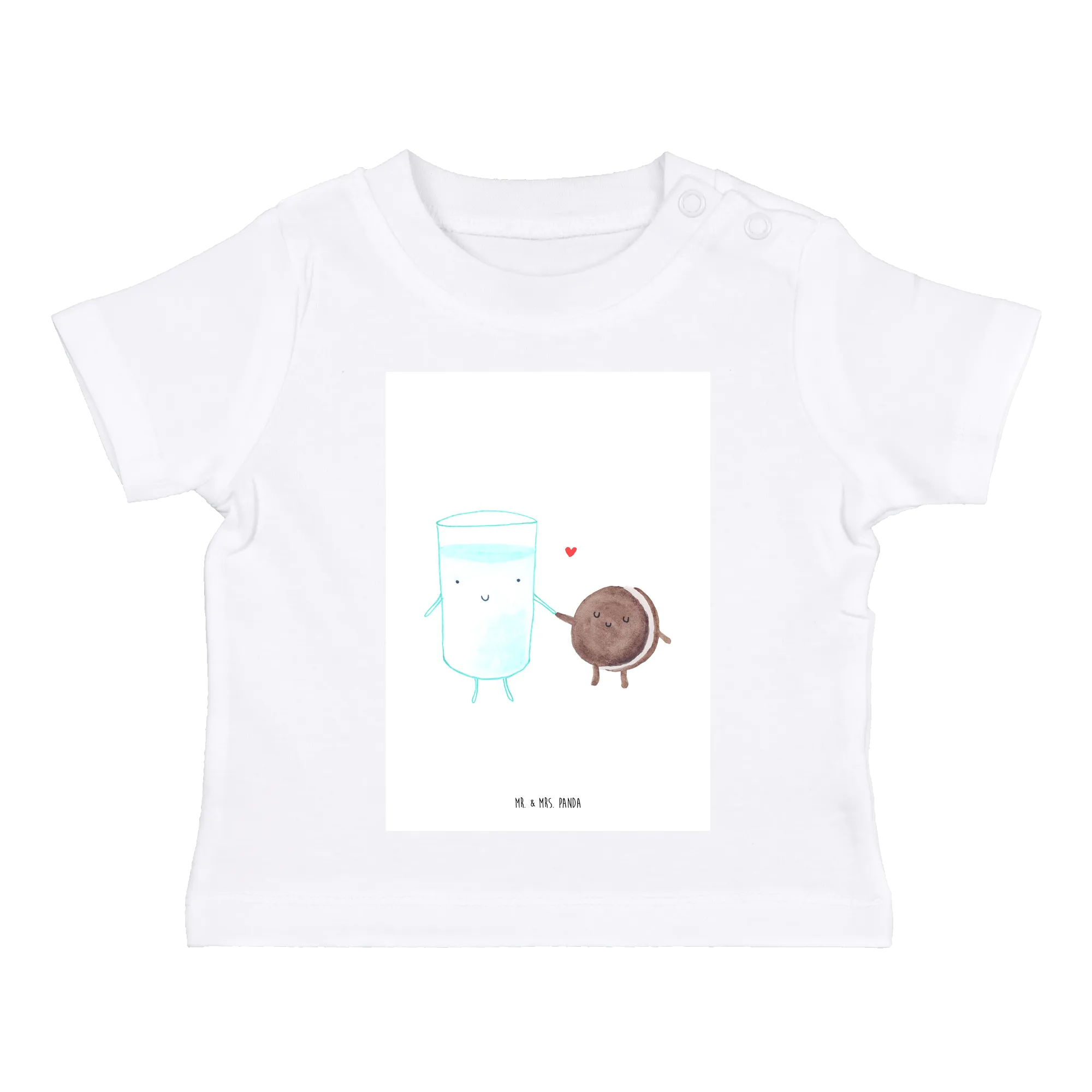 Organic Baby Shirt Milch Keks