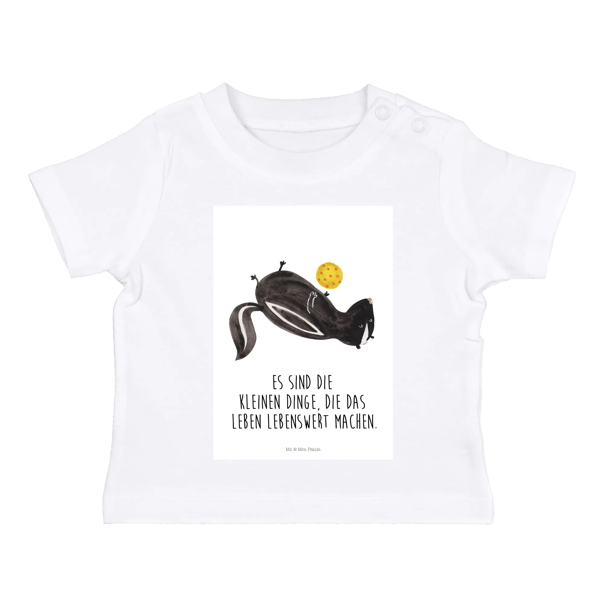 Organic Baby Shirt Stinktier Ball