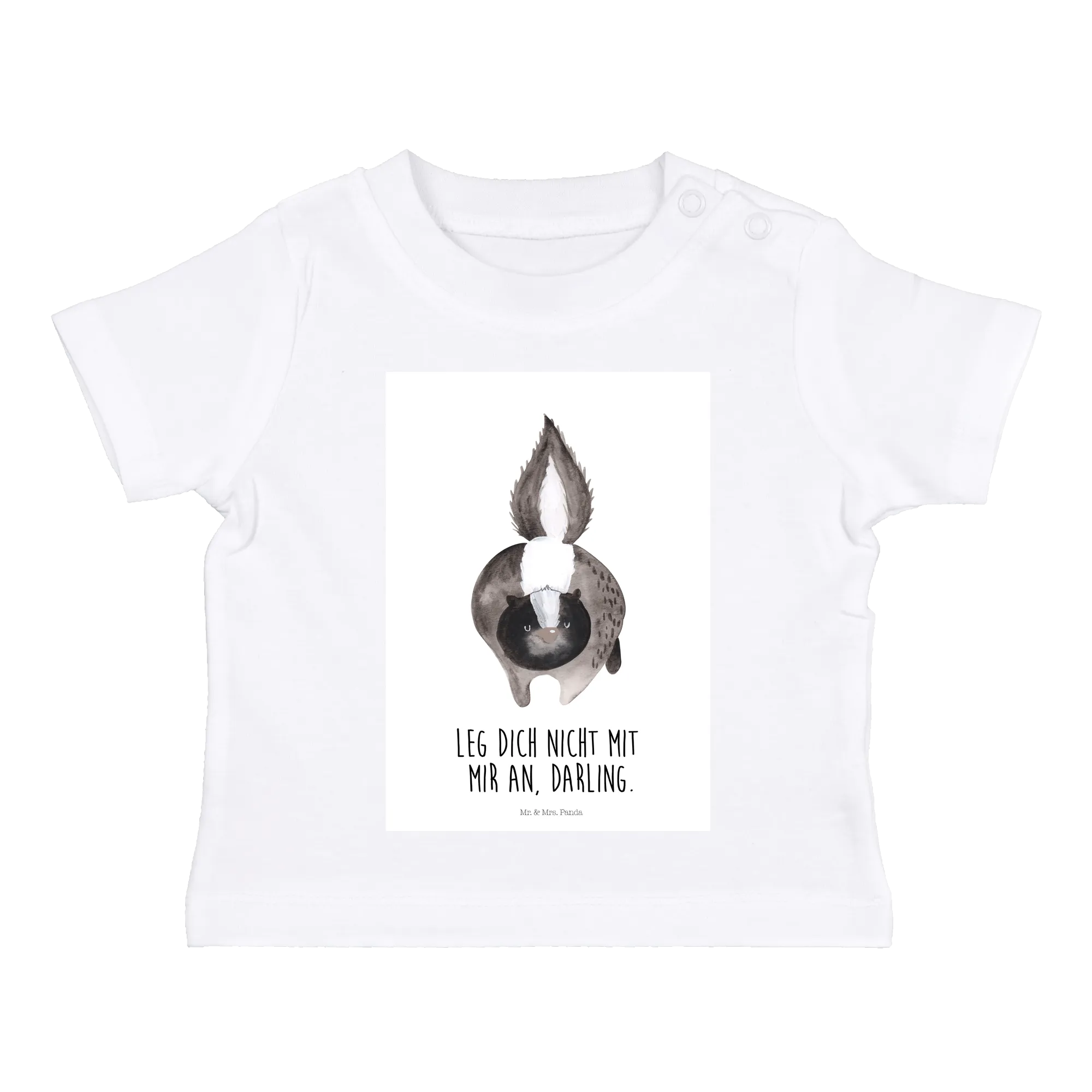 Organic Baby Shirt Stinktier Angriff