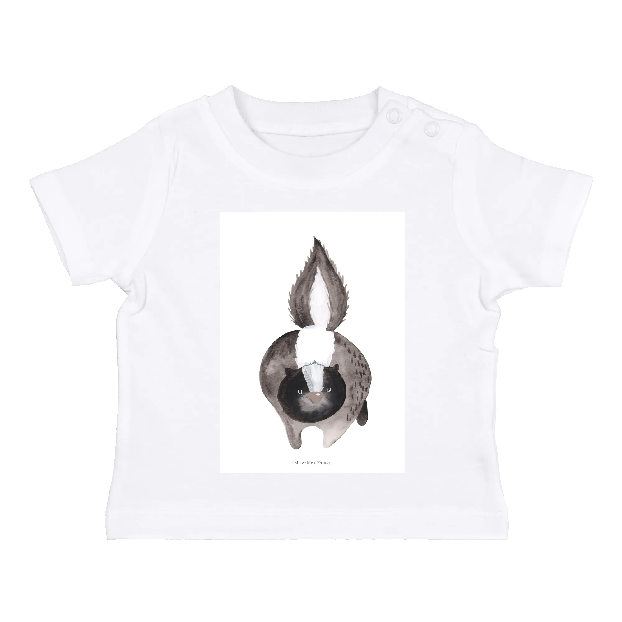 Organic Baby Shirt Stinktier Angriff