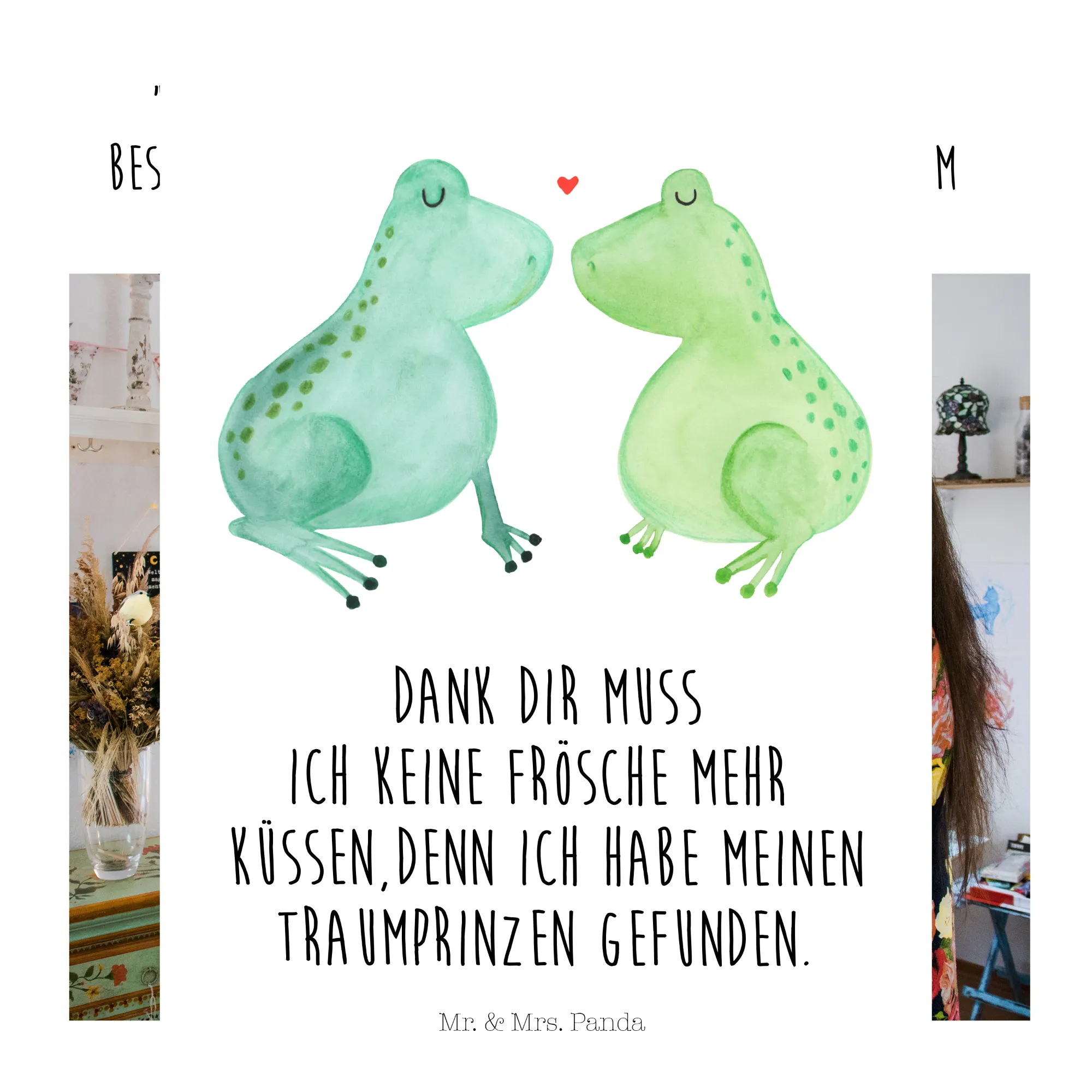 Organic Baby Shirt Frosch Liebe