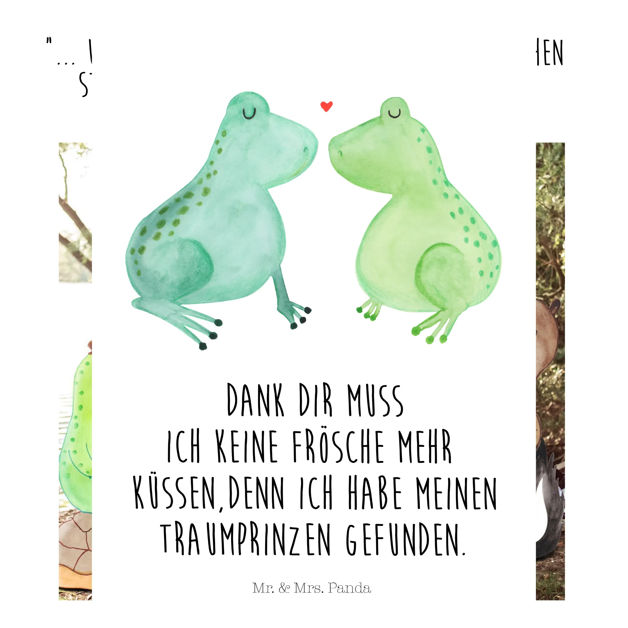 Organic Baby Shirt Frosch Liebe