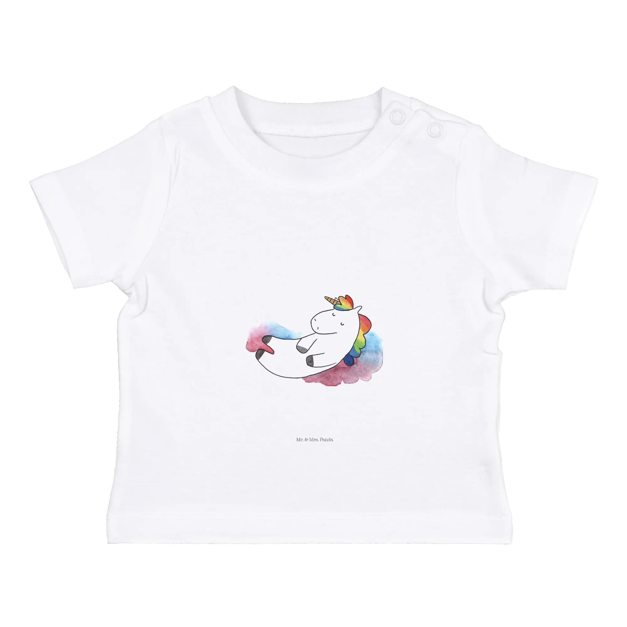 Organic Baby Shirt Einhorn Wolke 7