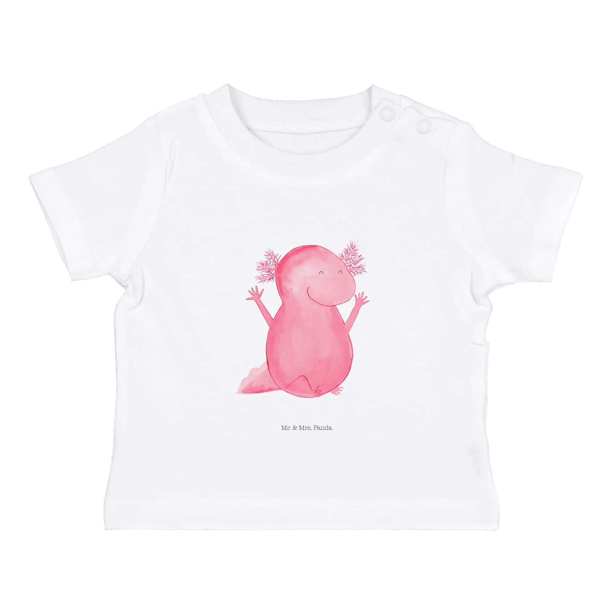 Organic Baby Shirt Axolotl Hurra