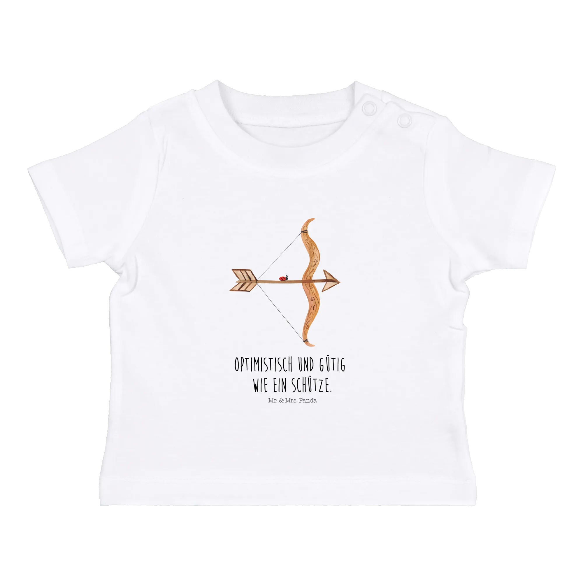 Organic Baby Shirt Sternzeichen Schütze