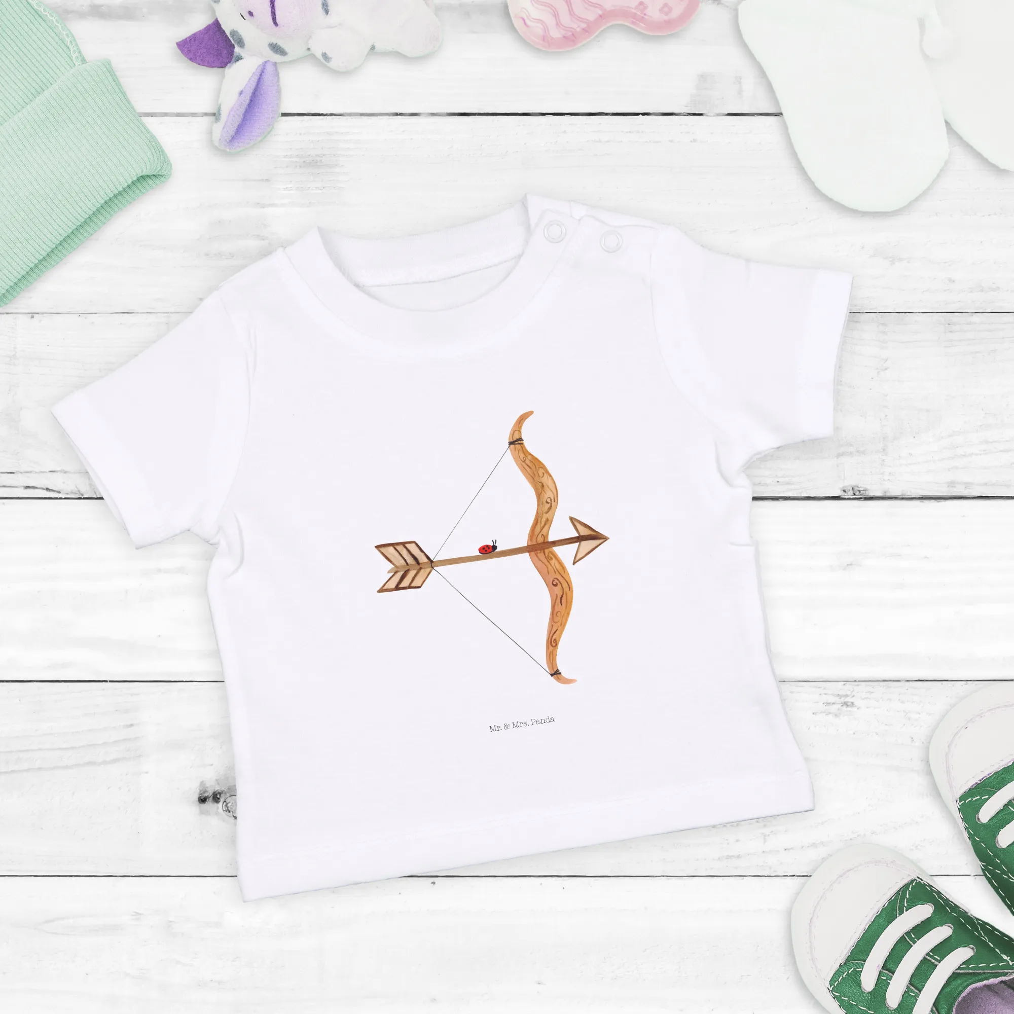 Organic Baby Shirt Sternzeichen Schütze