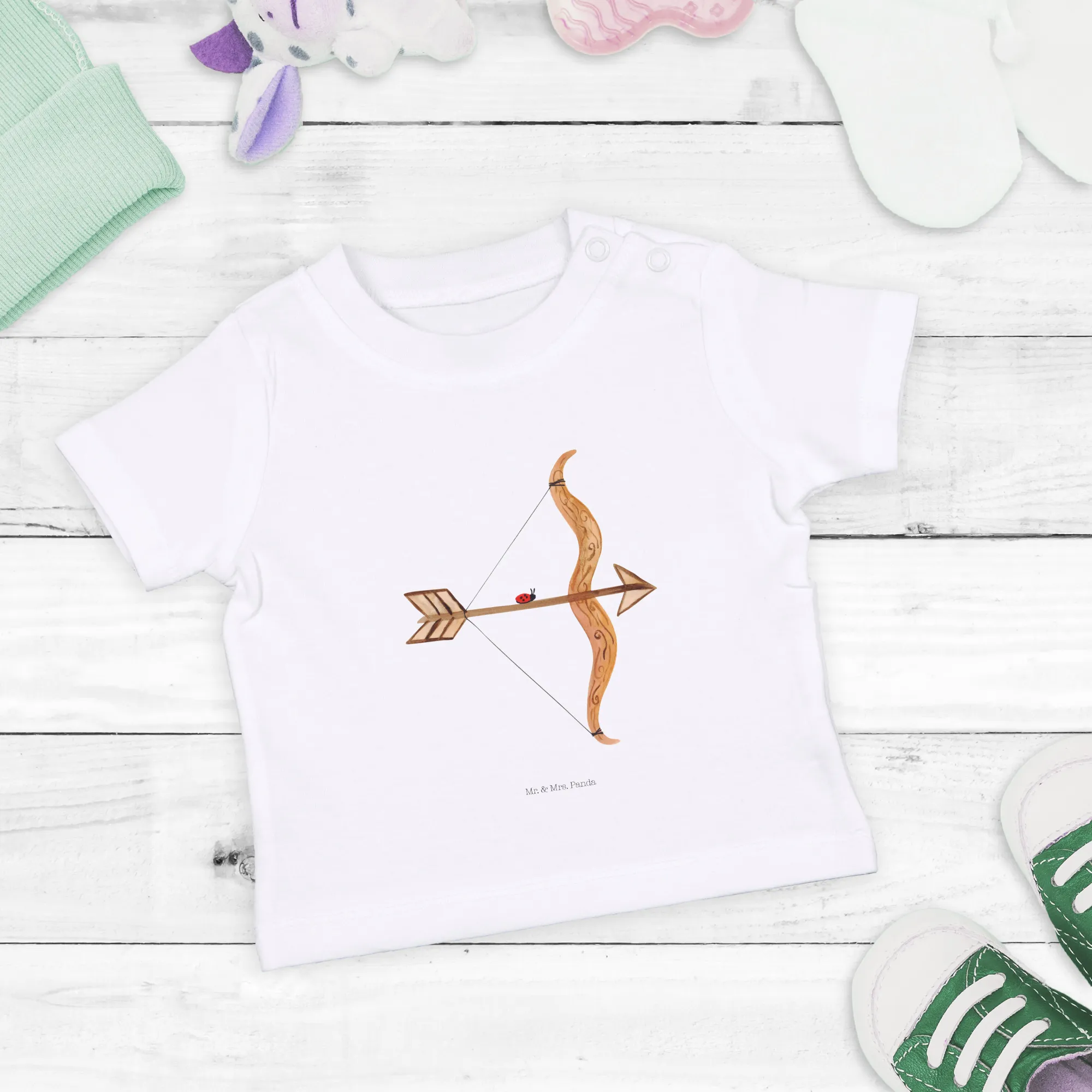 Organic Baby Shirt Sternzeichen Schütze