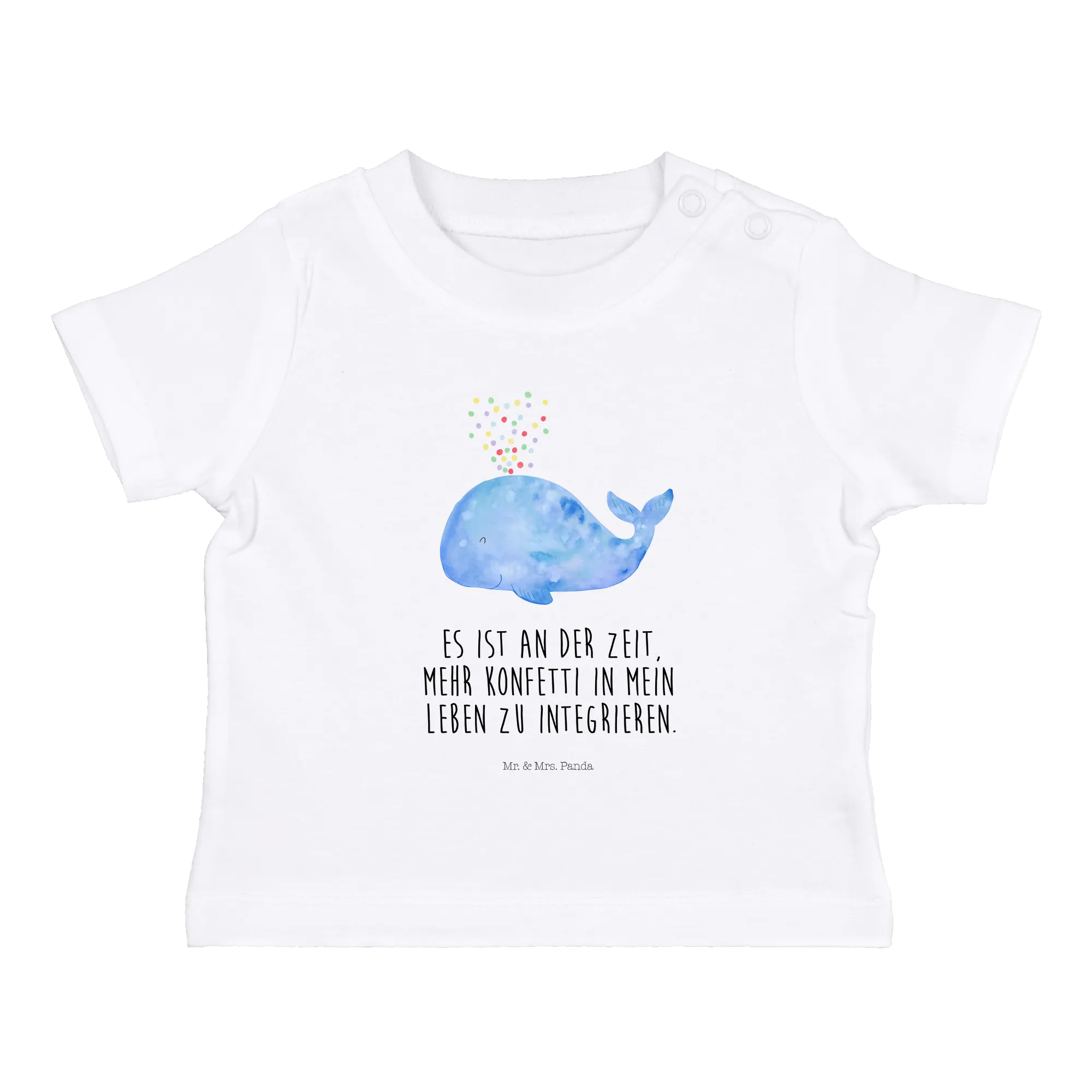 Organic Baby Shirt Wal Konfetti