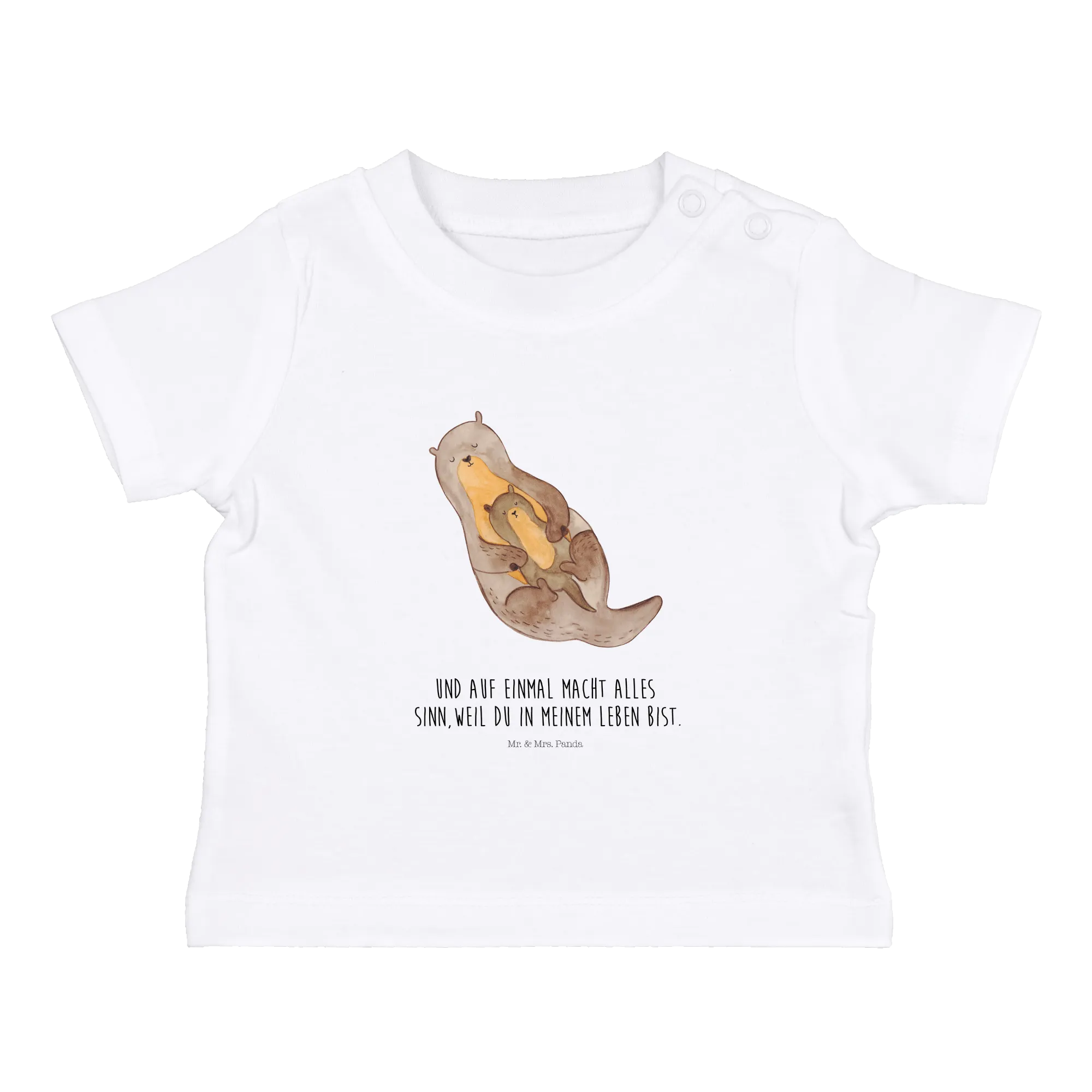 Organic Baby Shirt Otter Kind