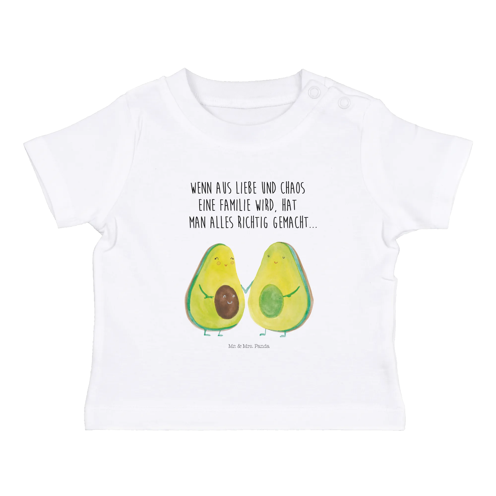 Organic Baby Shirt Avocado Pärchen