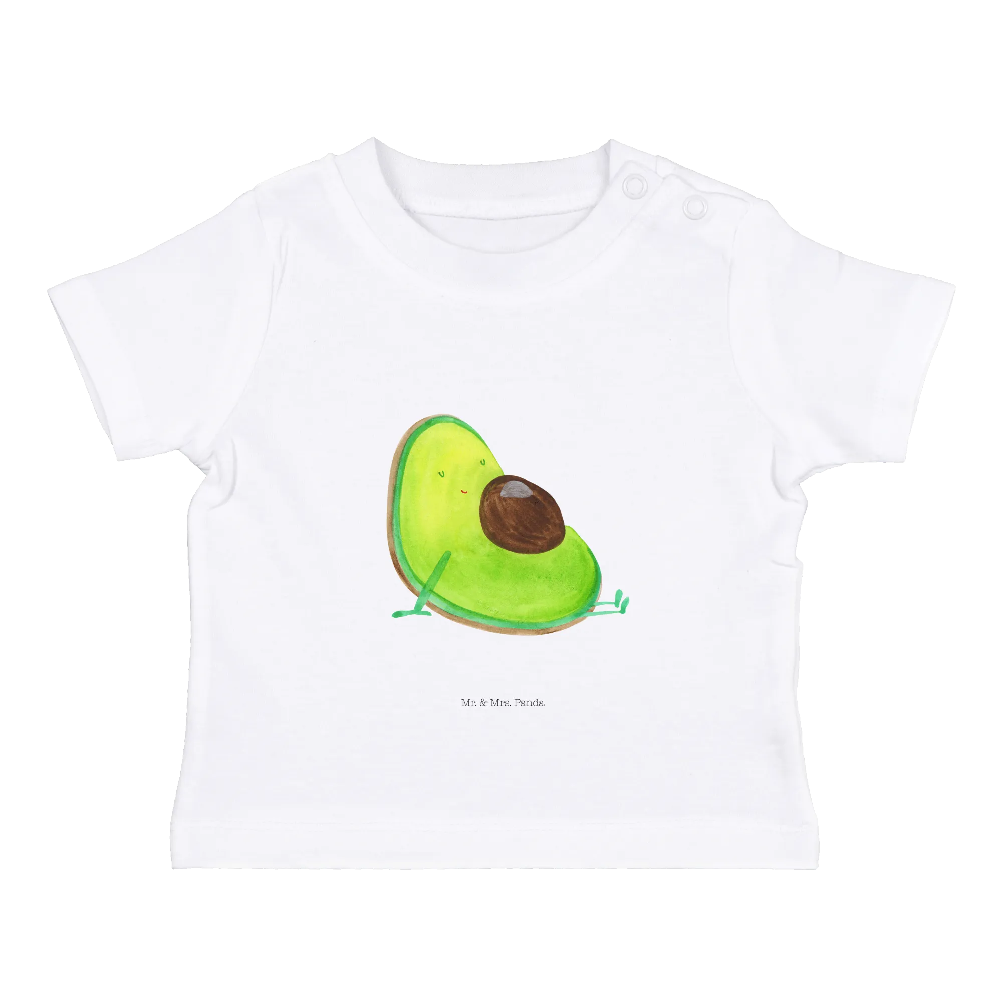 Organic Baby Shirt Avocado Schwangerschaft