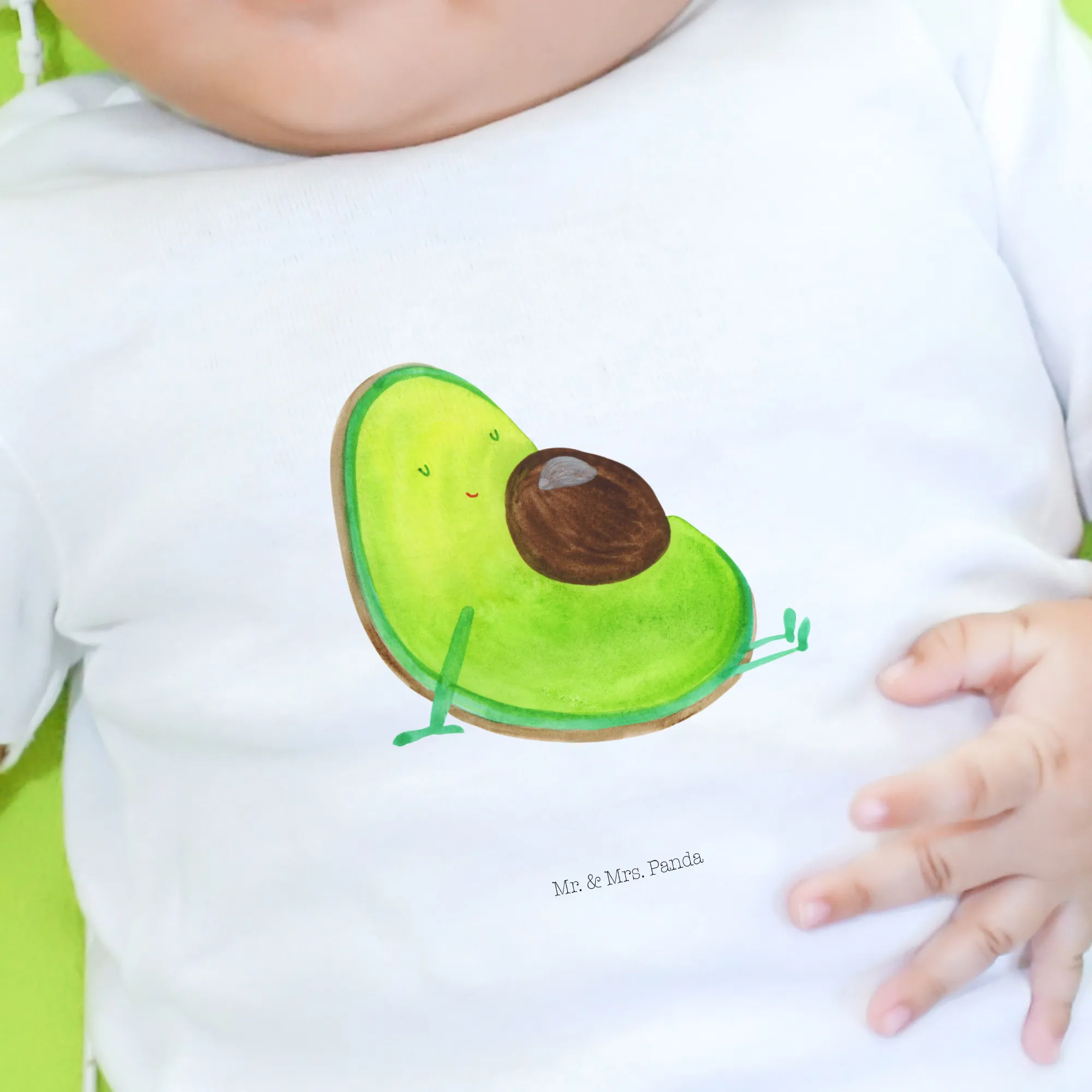 Organic Baby Shirt Avocado Schwangerschaft