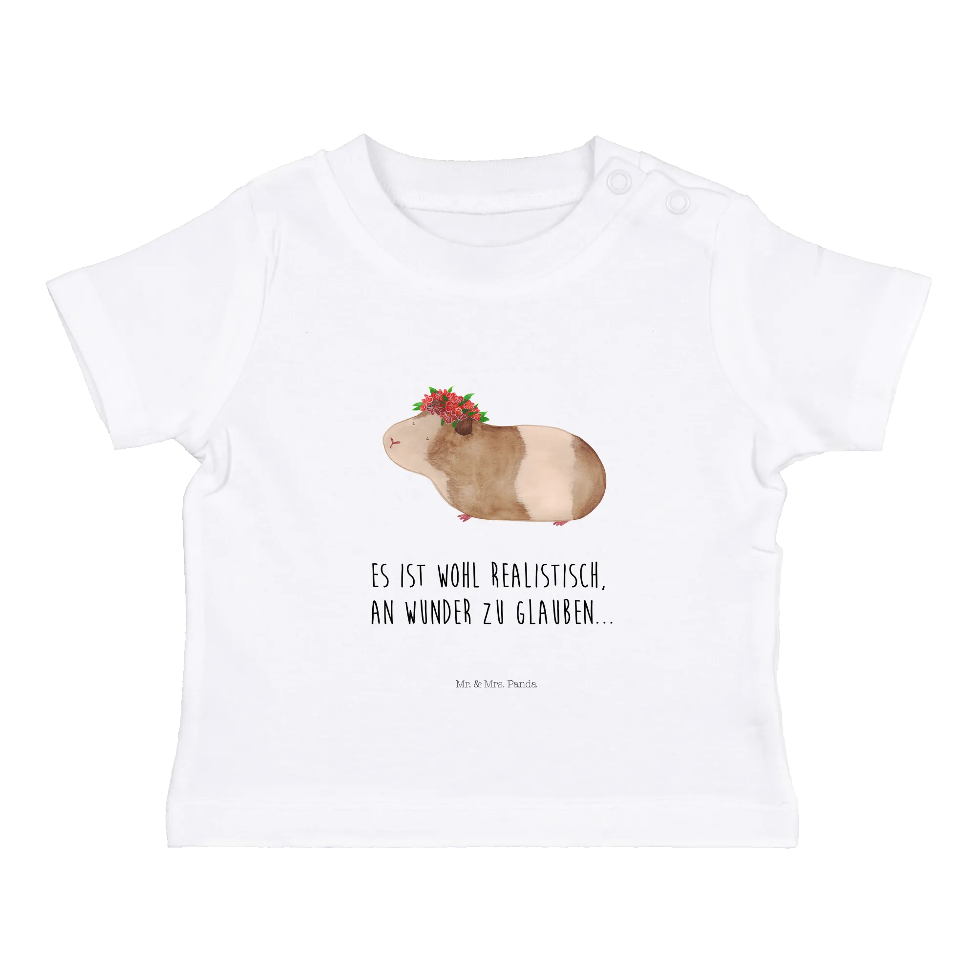 Organic Baby Shirt Meerschweinchen Weisheit