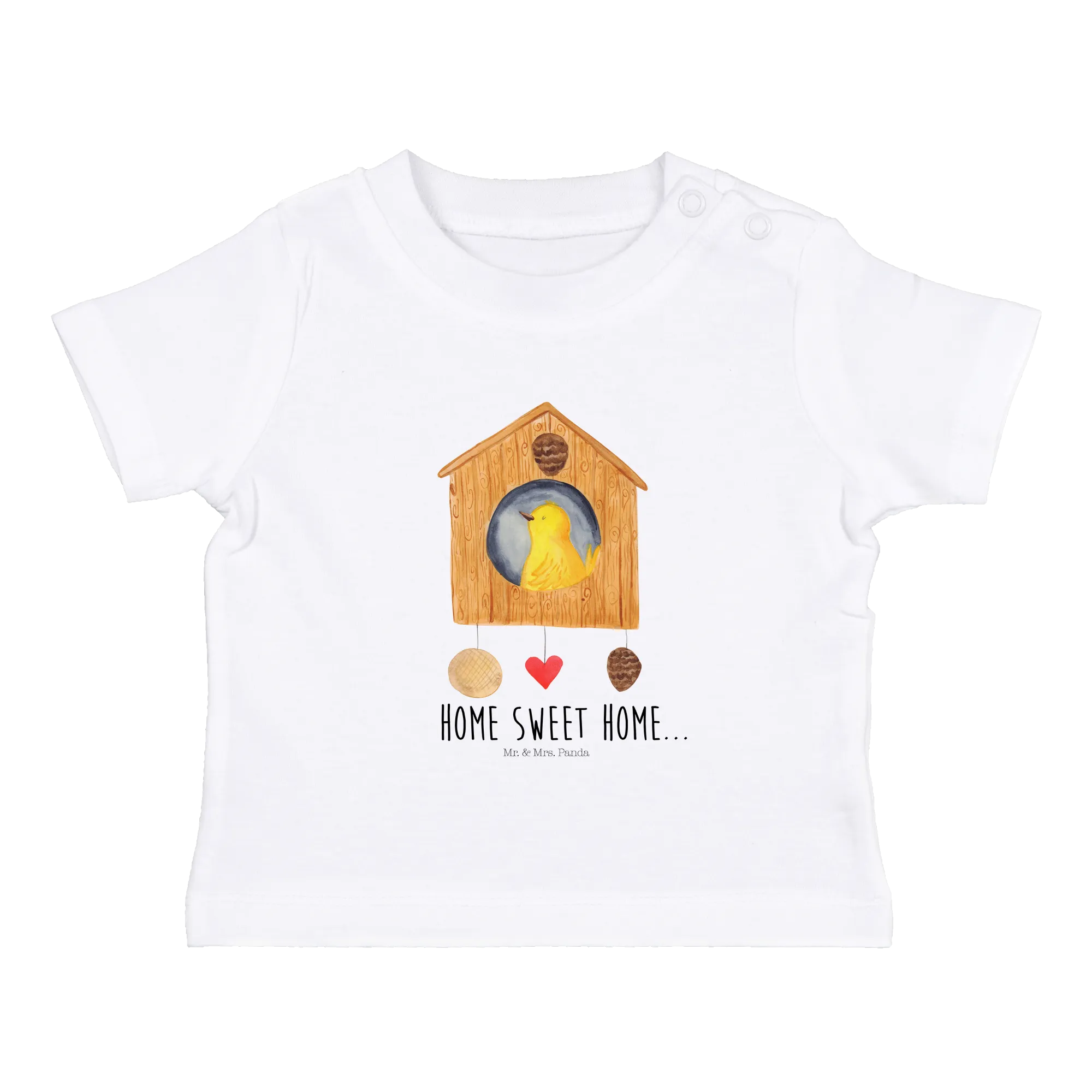 Organic Baby Shirt Vogelhaus Home