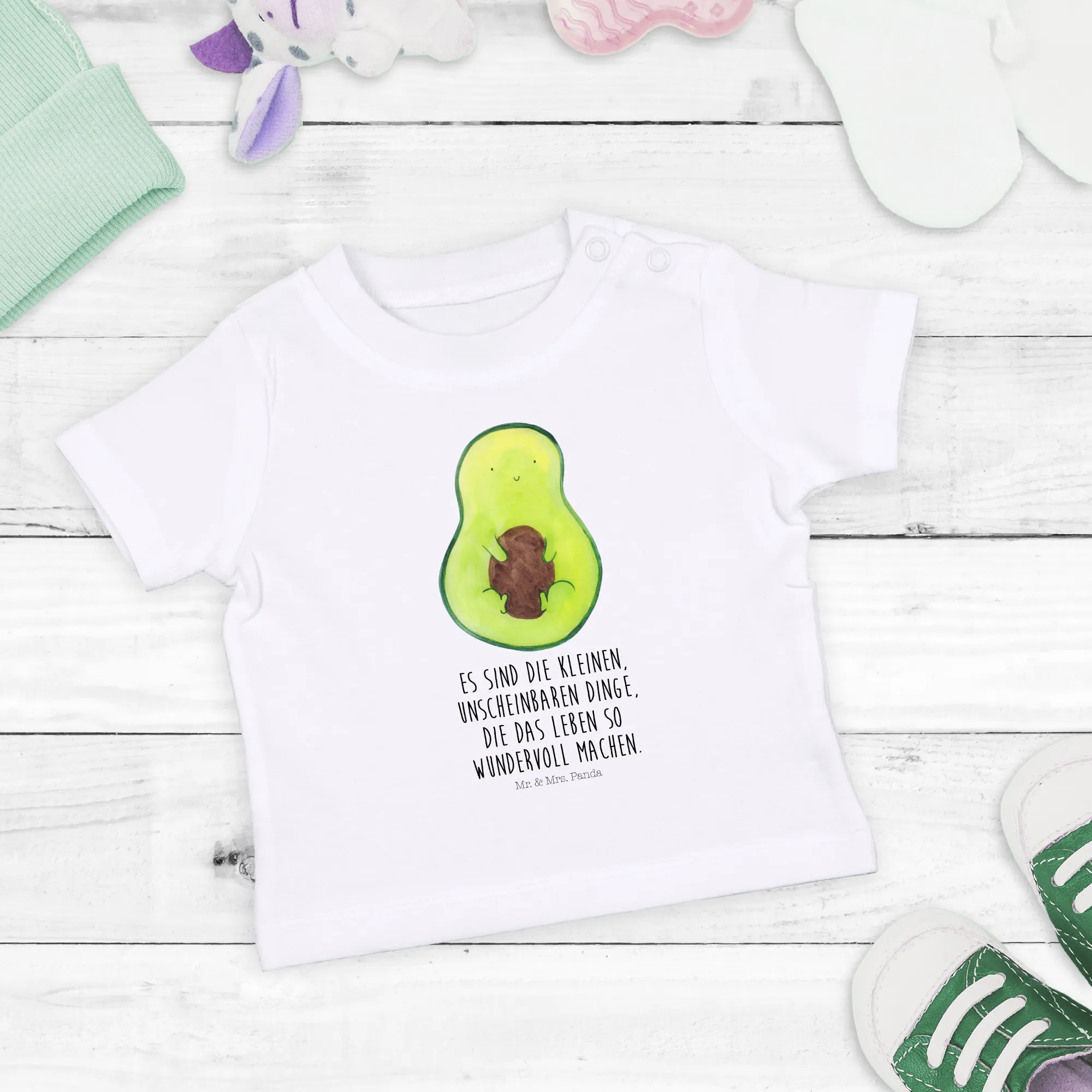 Organic Baby Shirt Avocado Kern