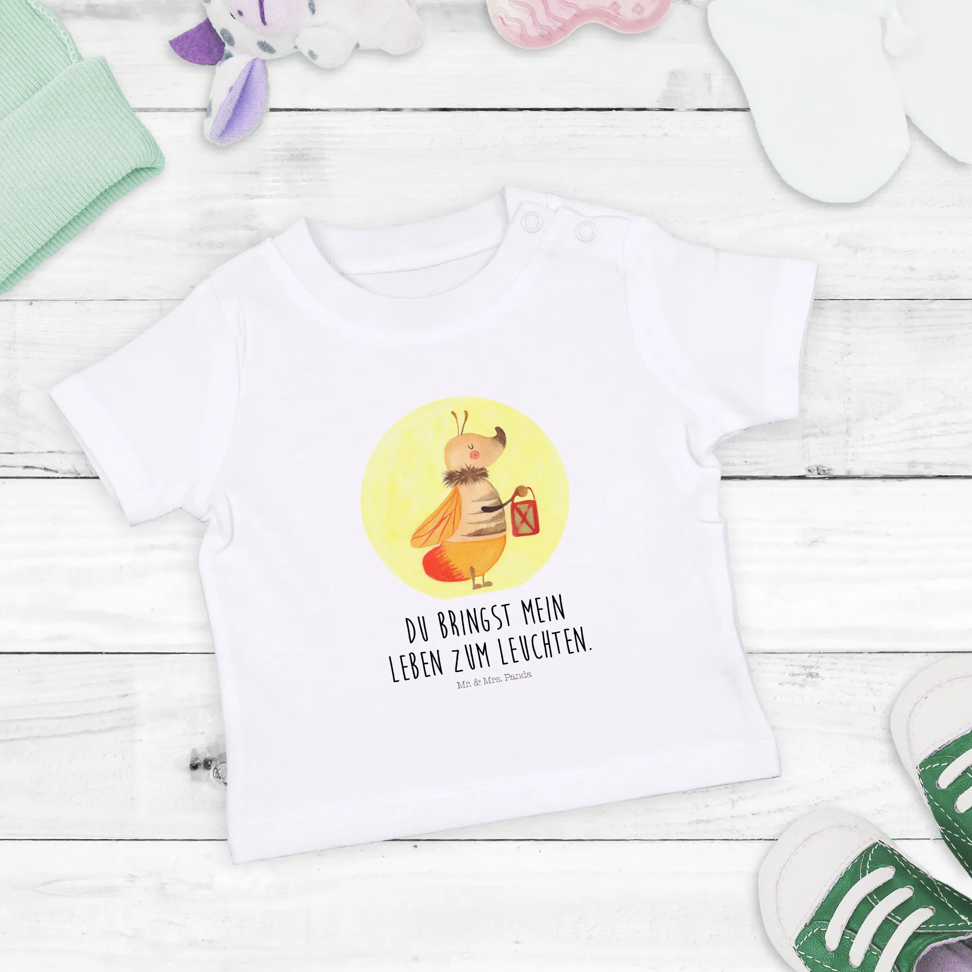 Organic Baby Shirt Glühwürmchen