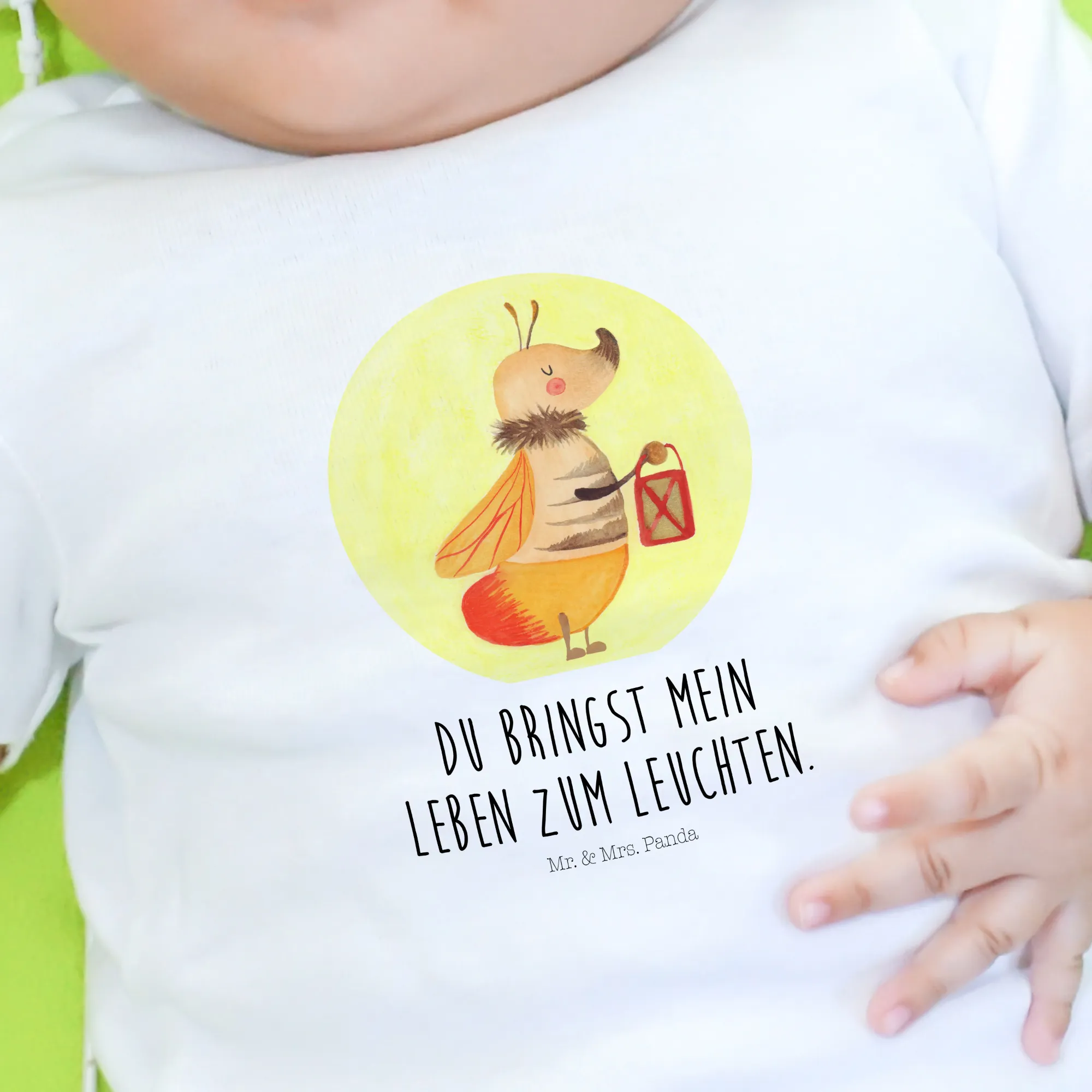 Organic Baby Shirt Glühwürmchen