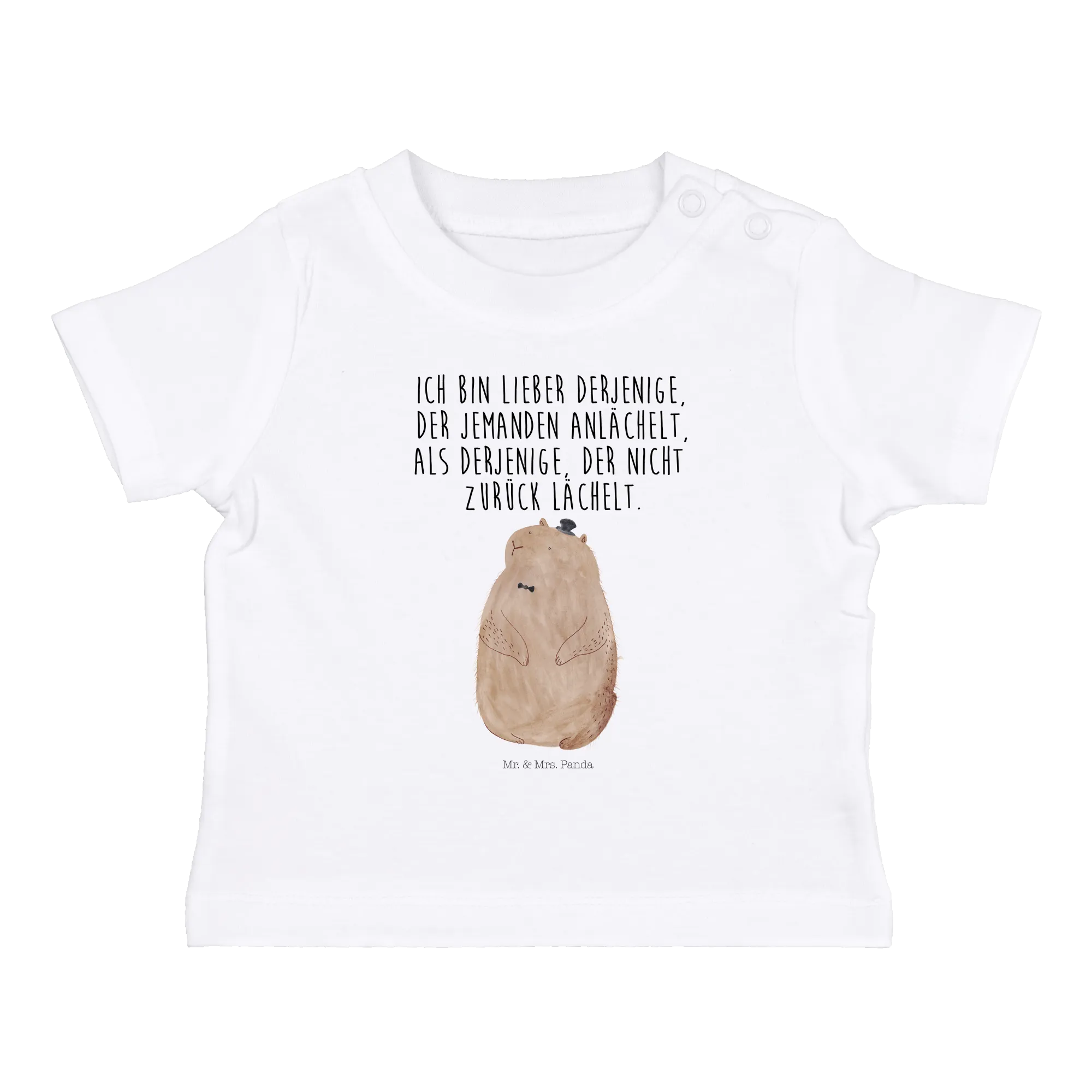 Organic Baby Shirt Murmeltier