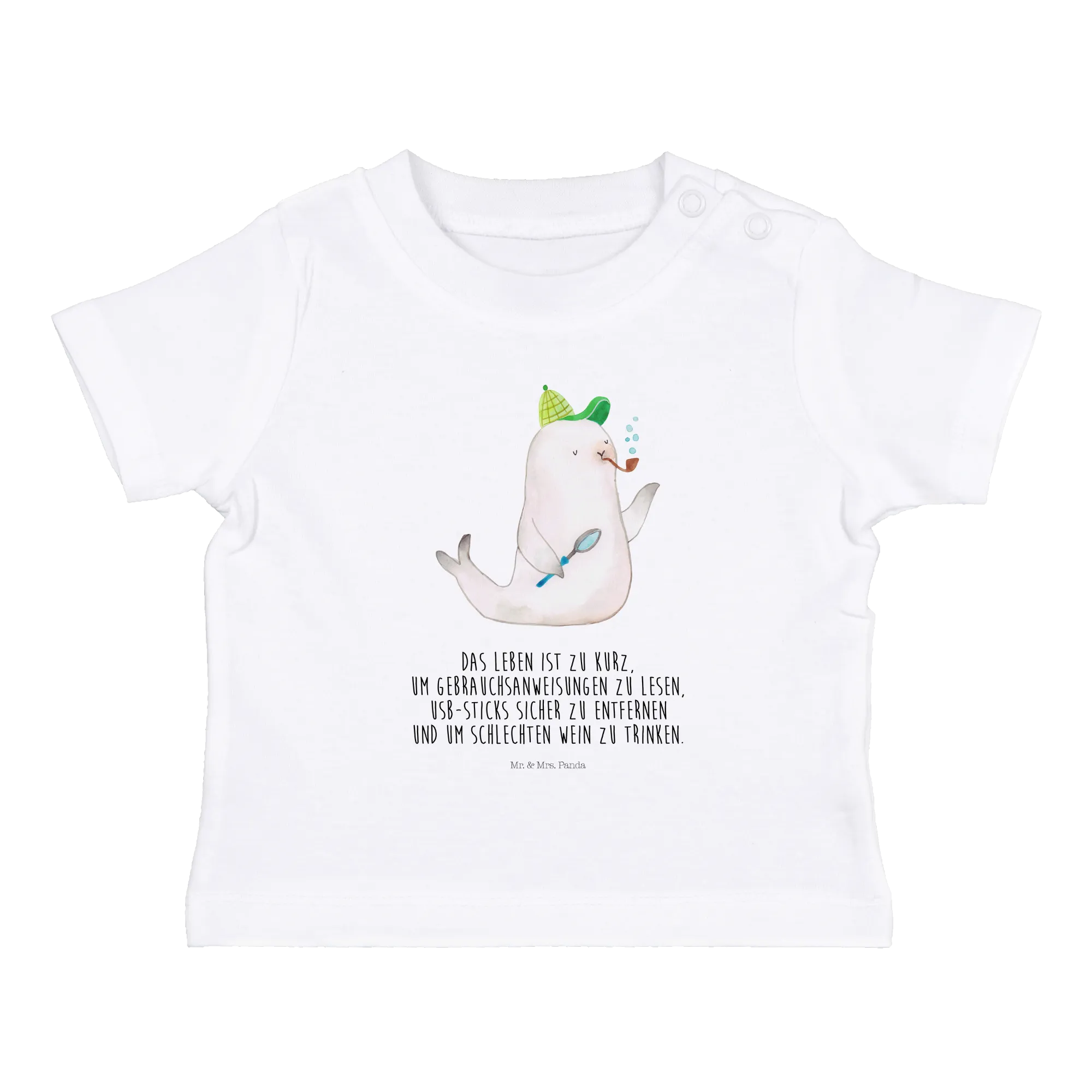 Organic Baby Shirt Robbe Sherlock