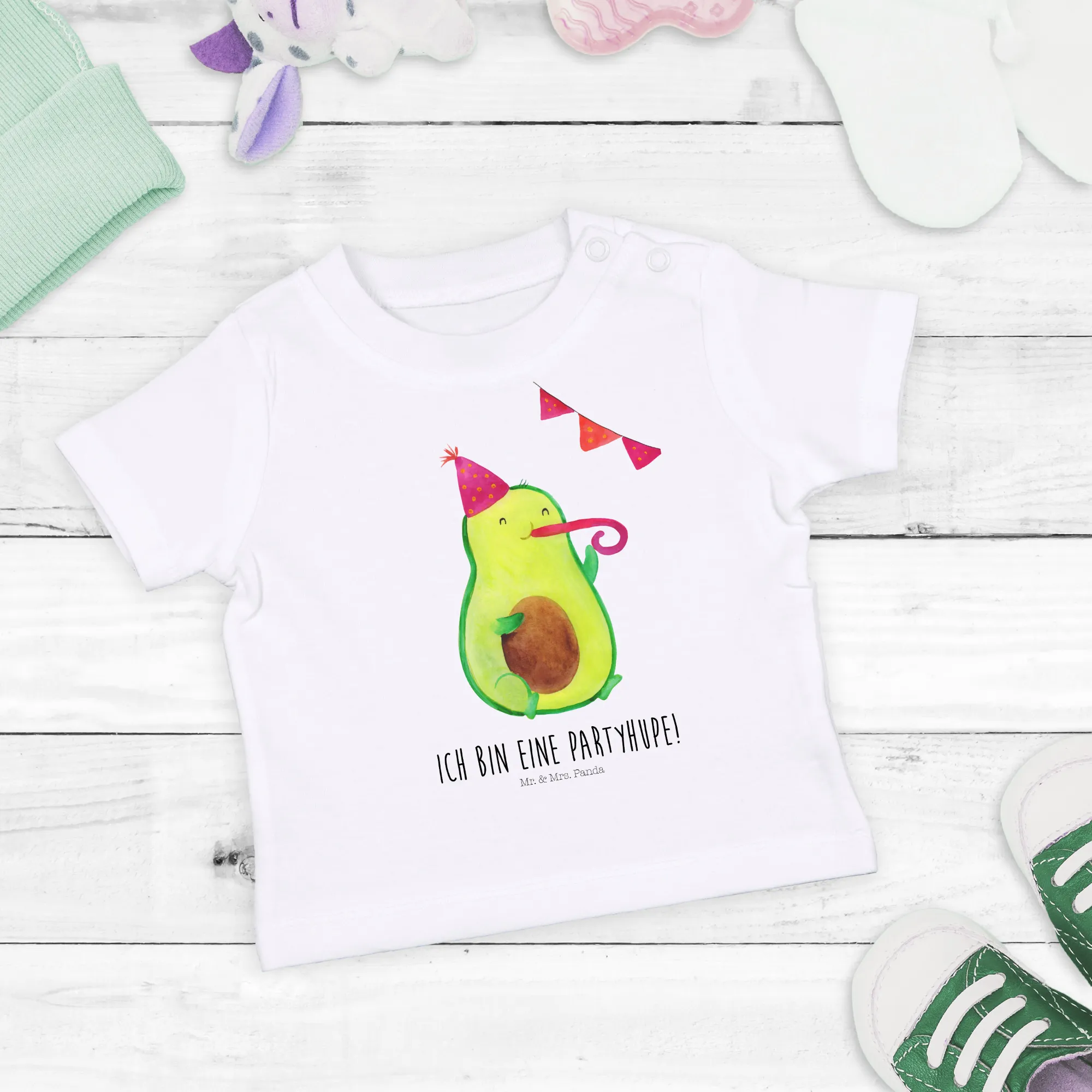 Organic Baby Shirt Avocado Feier