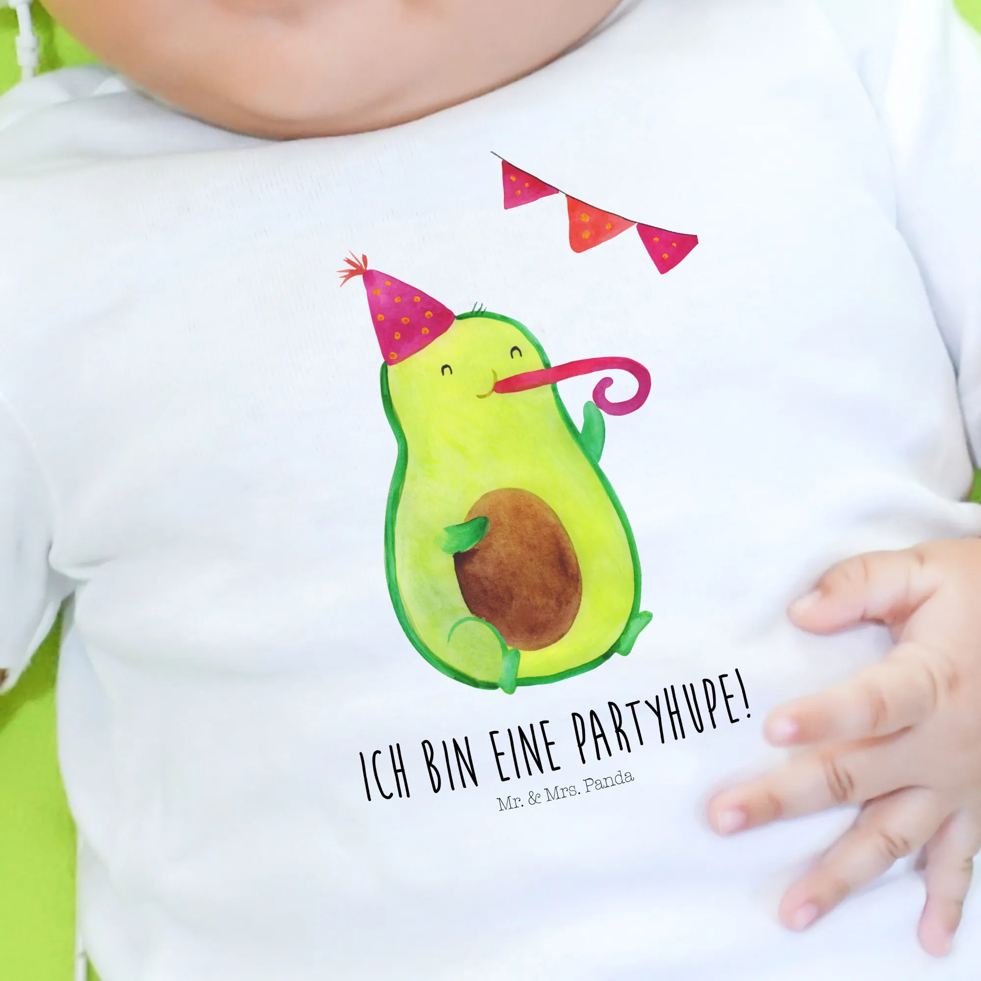 Organic Baby Shirt Avocado Feier