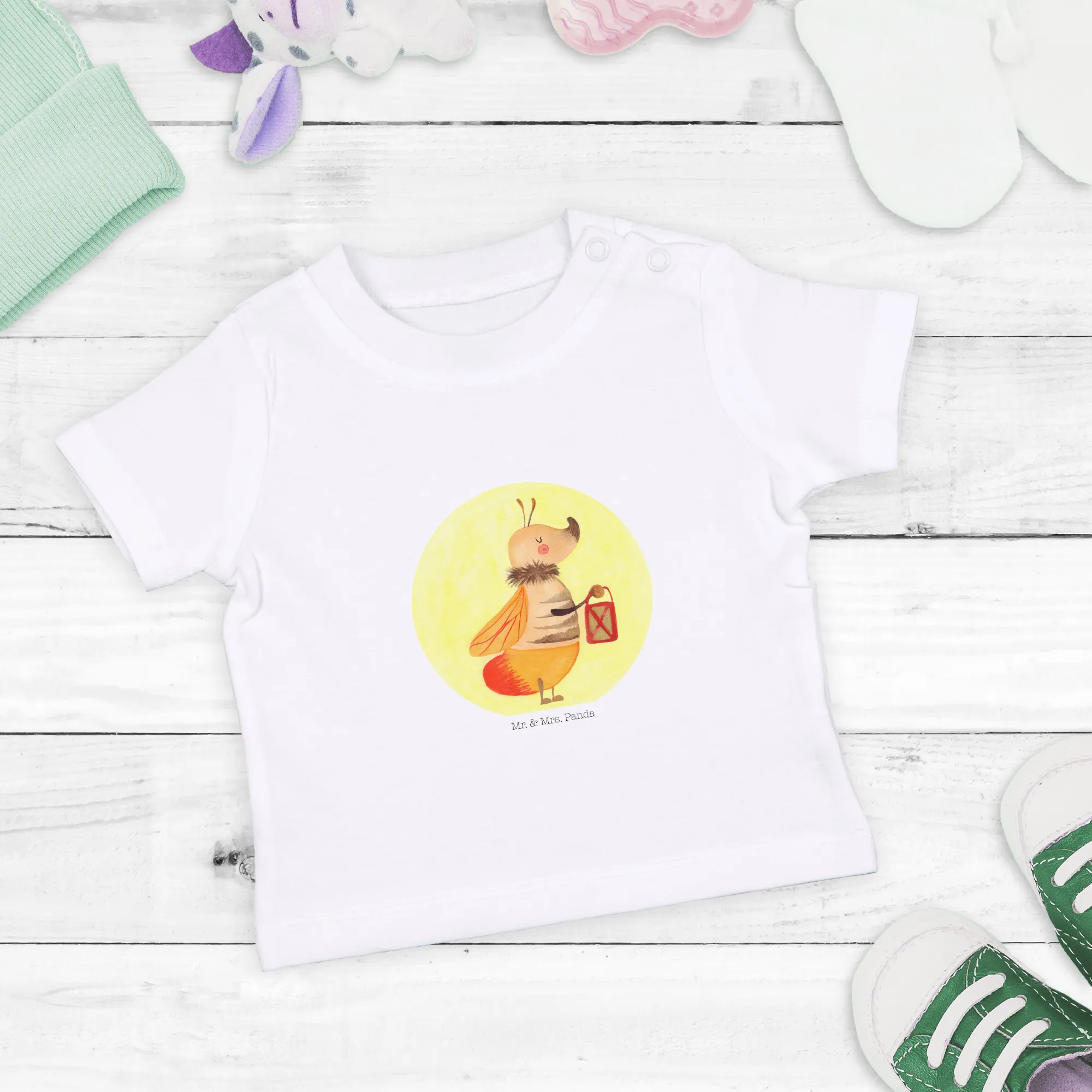 Organic Baby Shirt Glühwürmchen