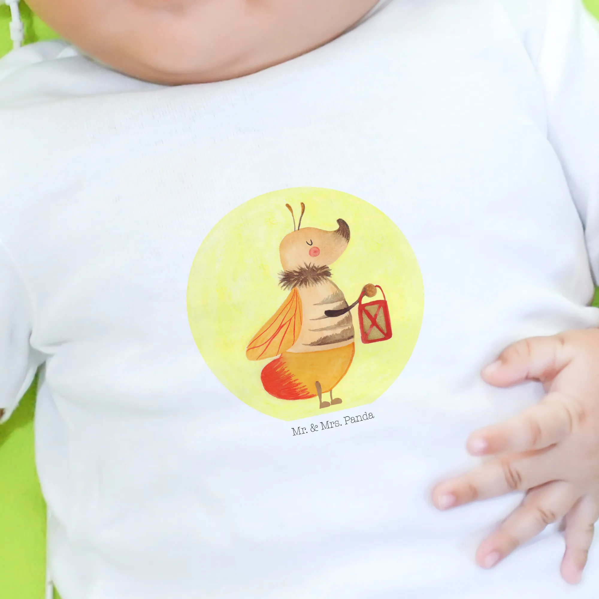 Organic Baby Shirt Glühwürmchen