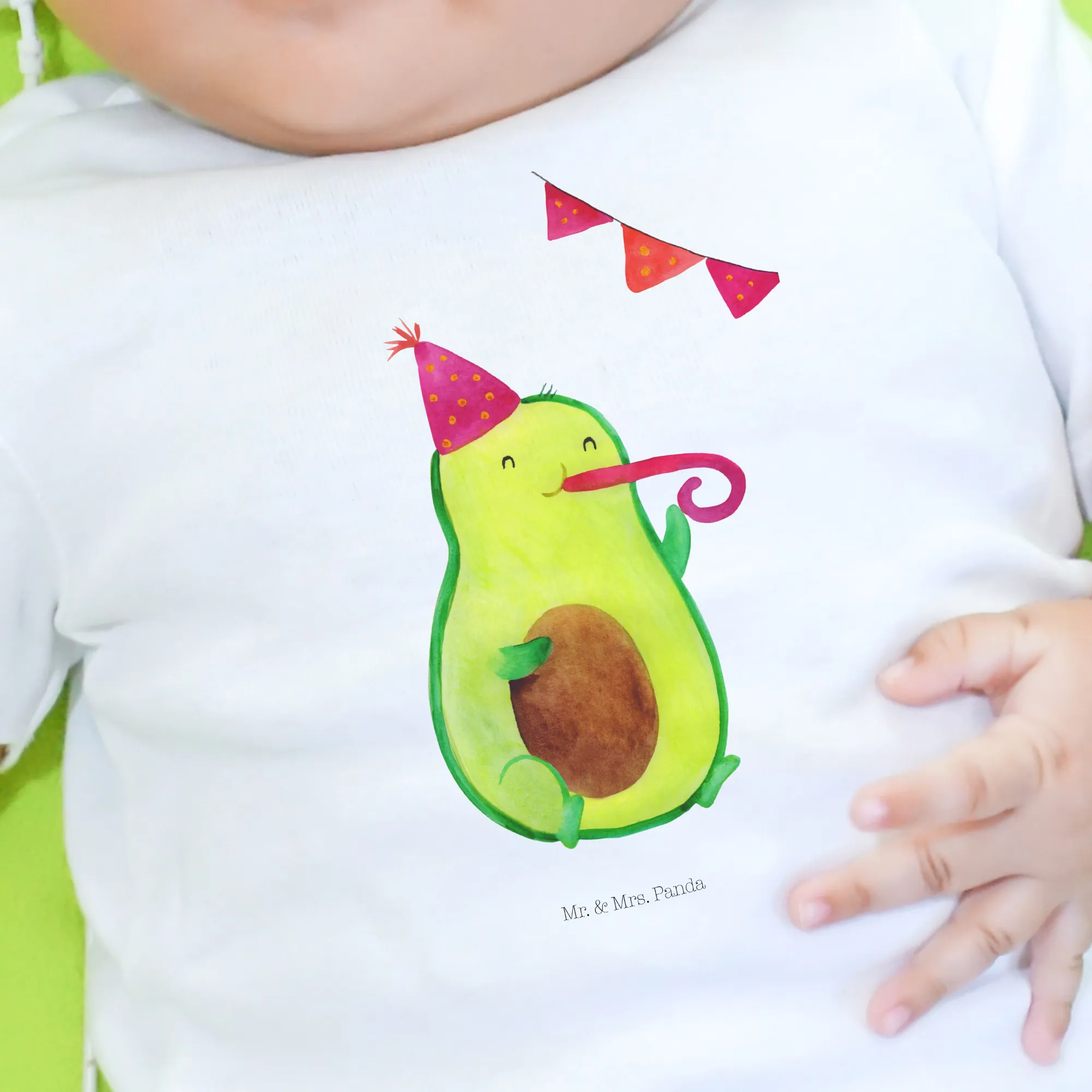 Organic Baby Shirt Avocado Feier