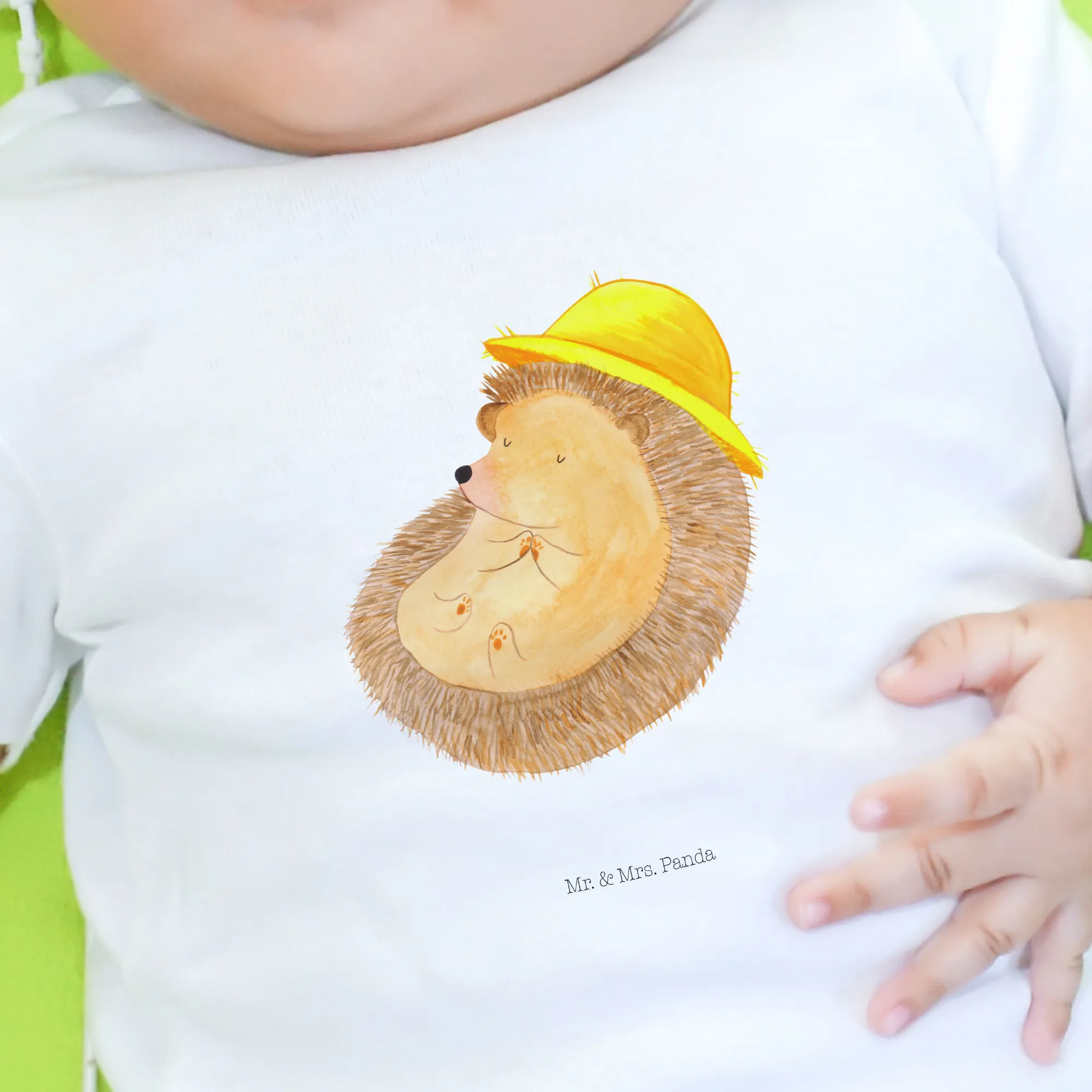 Organic Baby Shirt Igel Beten