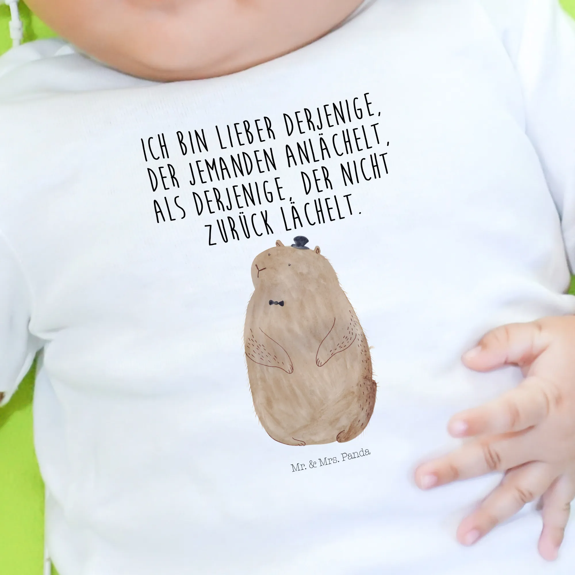 Organic Baby Shirt Murmeltier