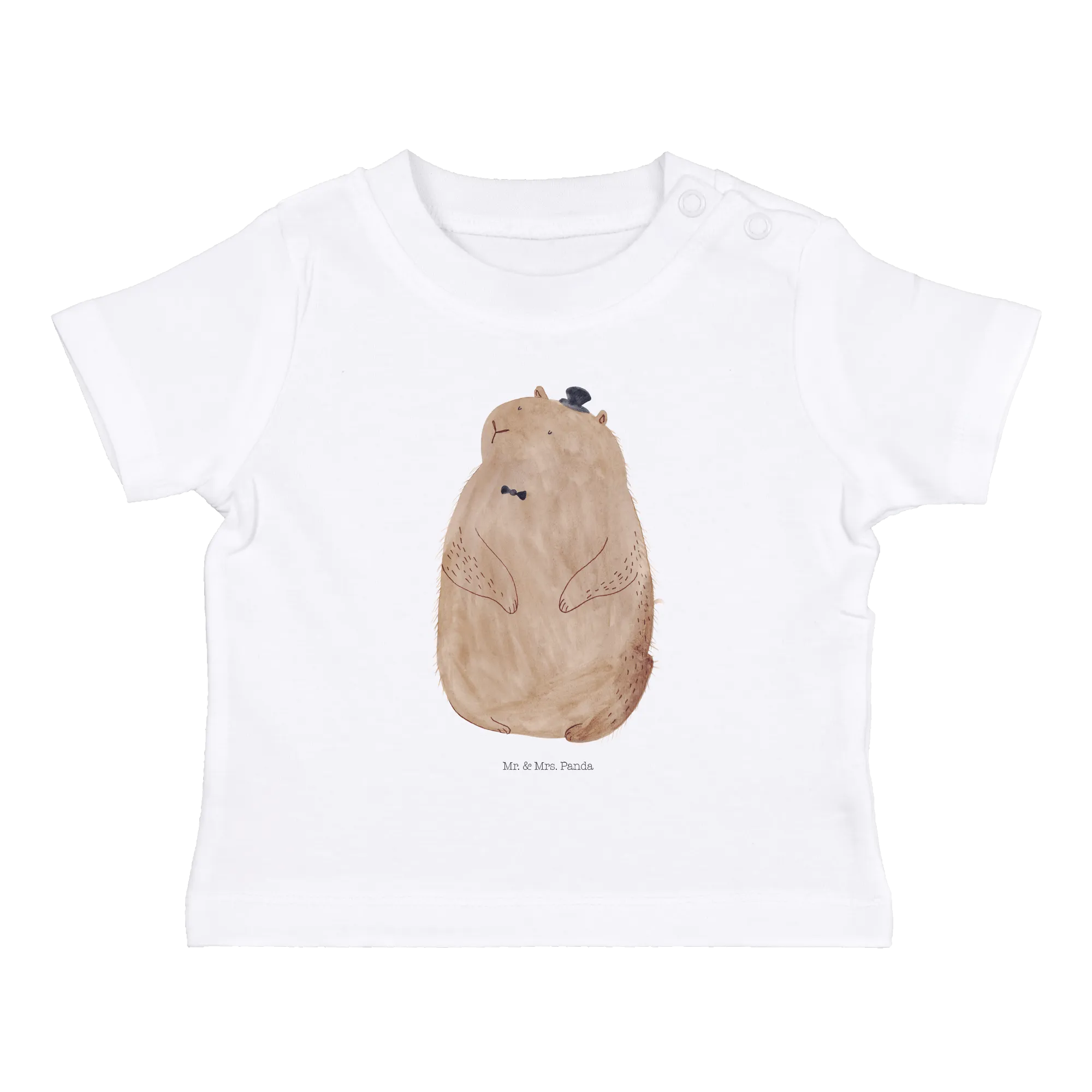 Organic Baby Shirt Murmeltier