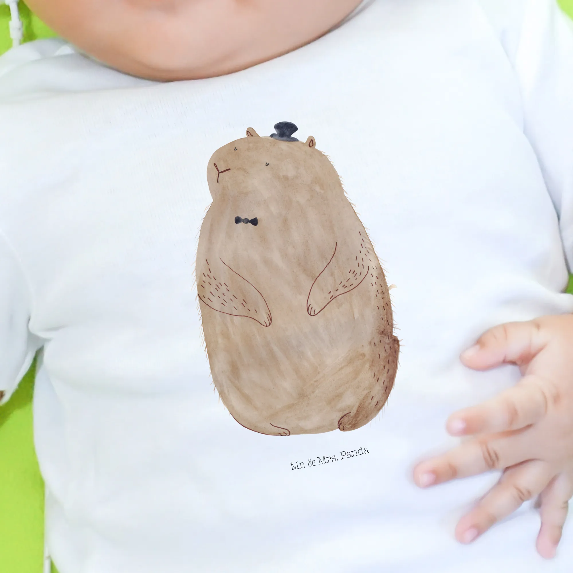 Organic Baby Shirt Murmeltier