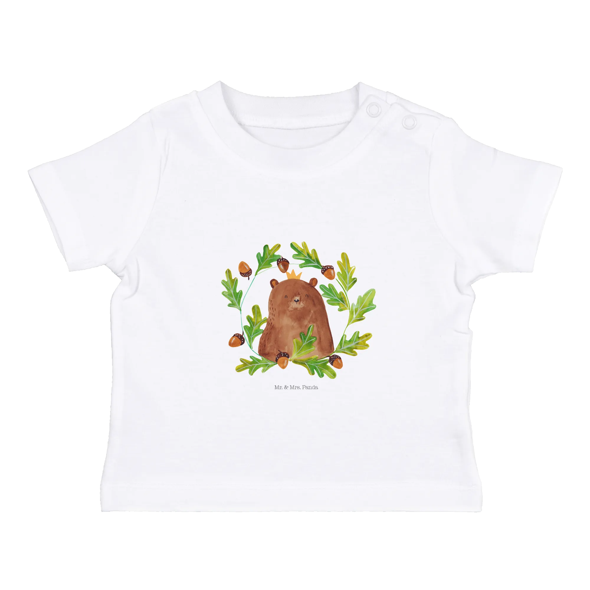 Organic Baby Shirt Bär König